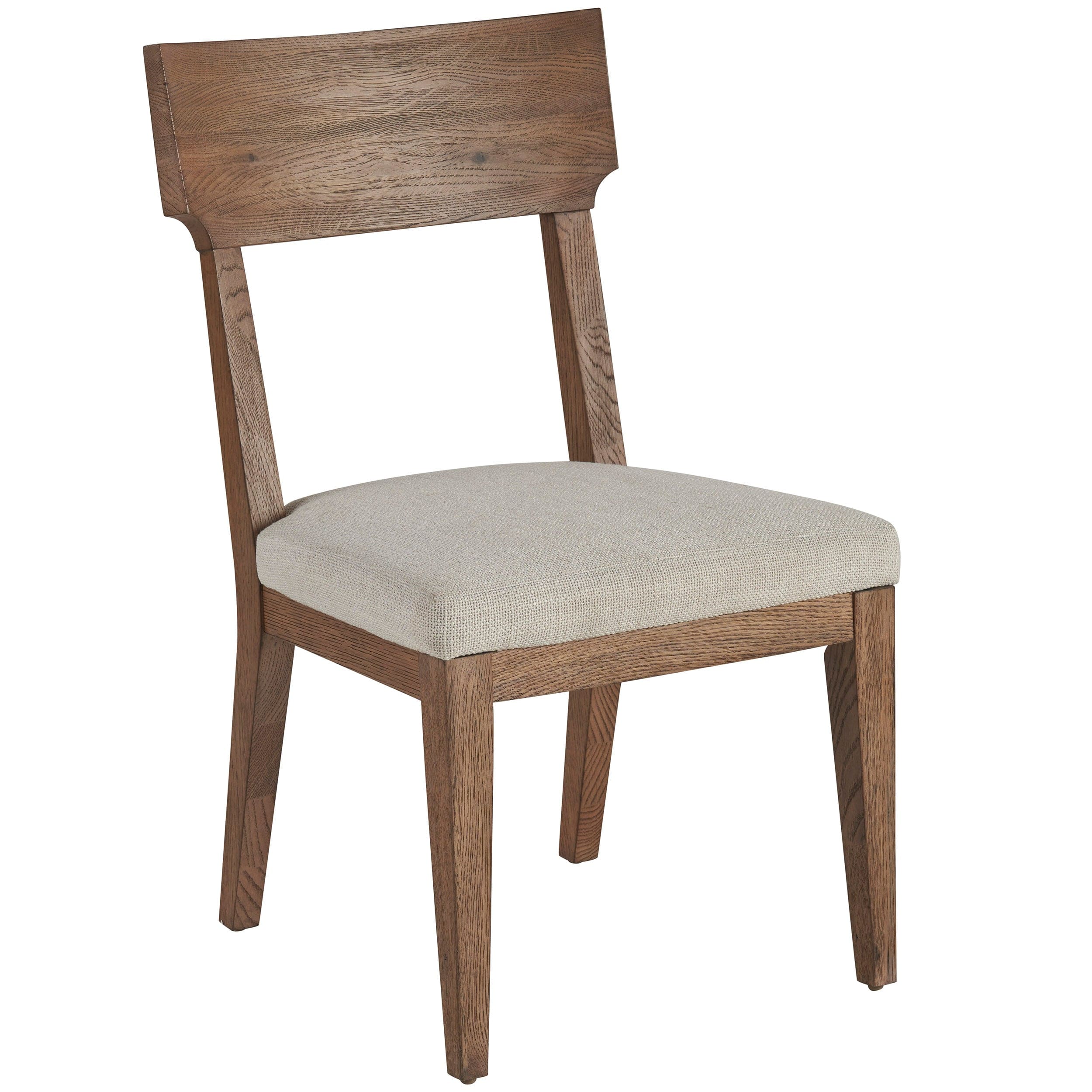 Sienna Wood Back Side Chair, Asbury Oyster, Set of 2