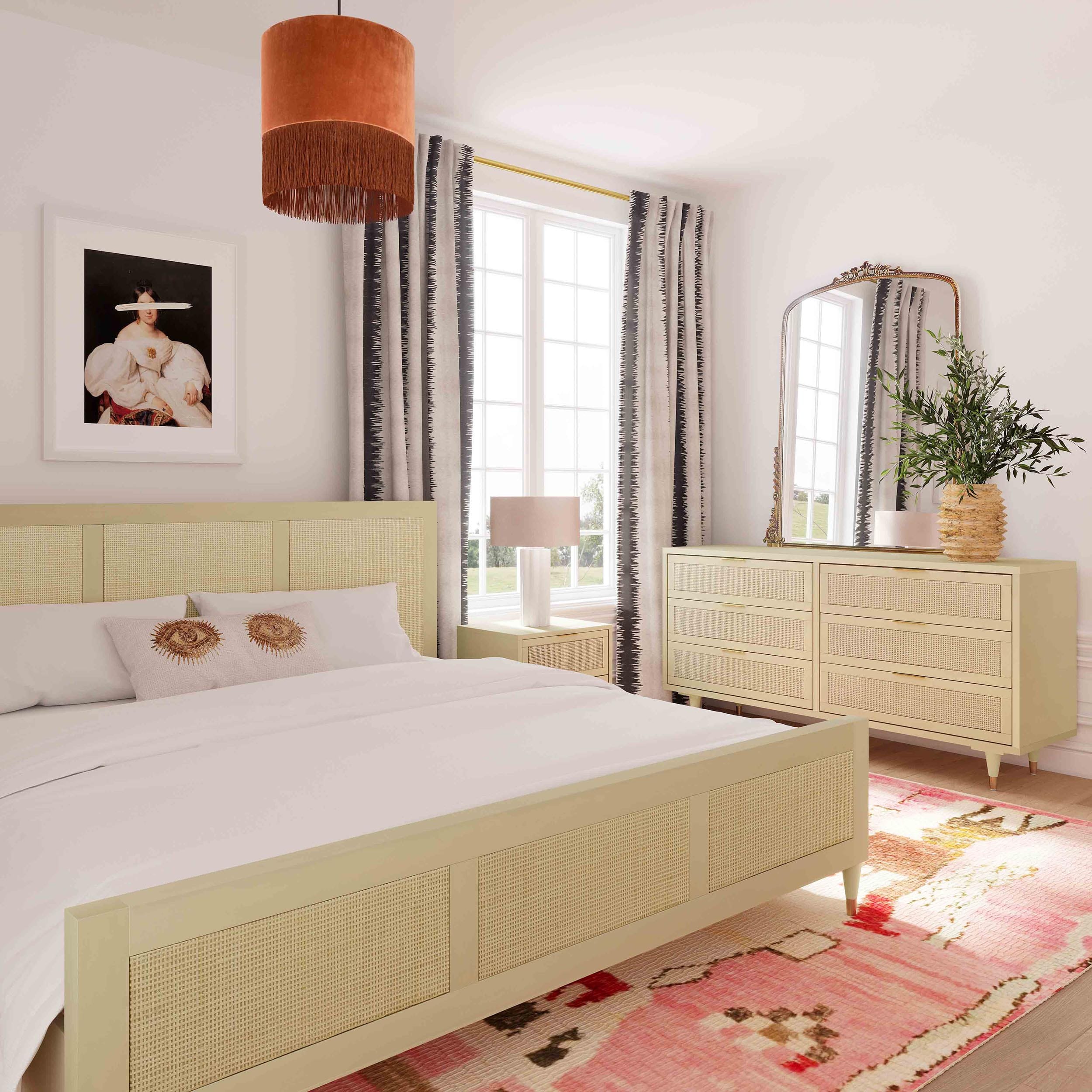 Sierra 6 Drawer Dresser, Buttermilk - Image 9