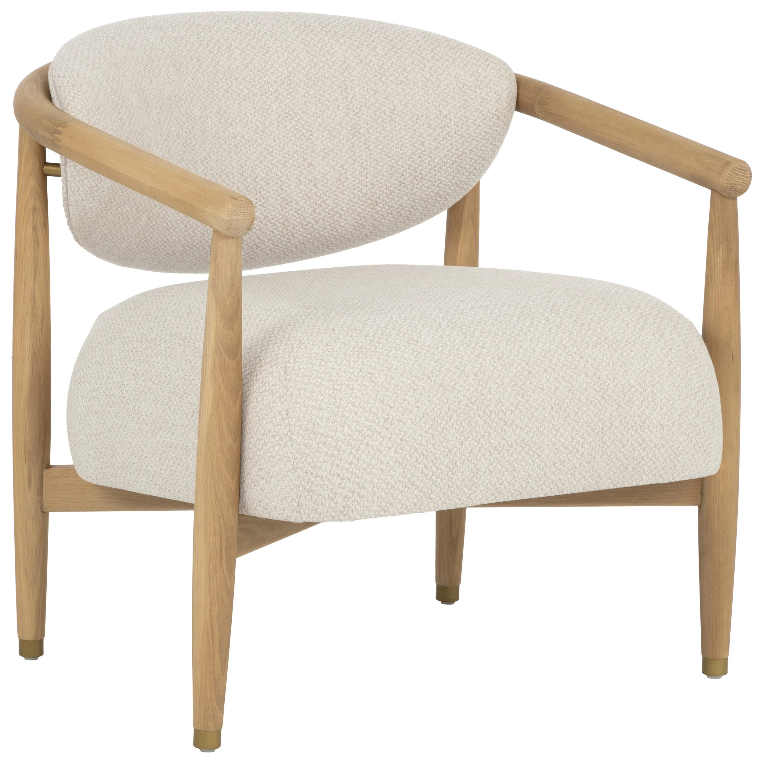Sigrid Lounge Chair, Monument Oatmeal