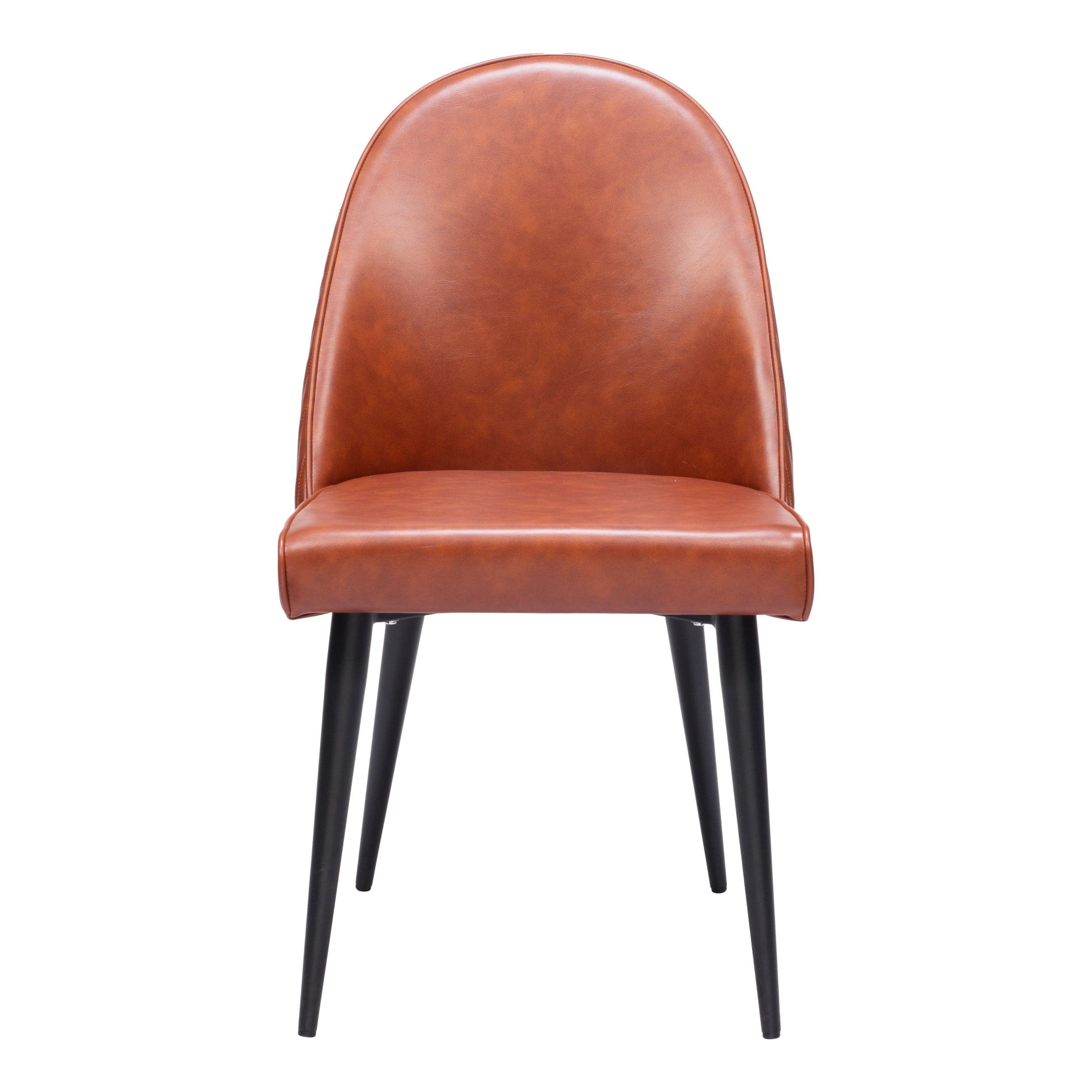 Silloth Armless Dining Chair, Brown, Set of 2 - Image 2
