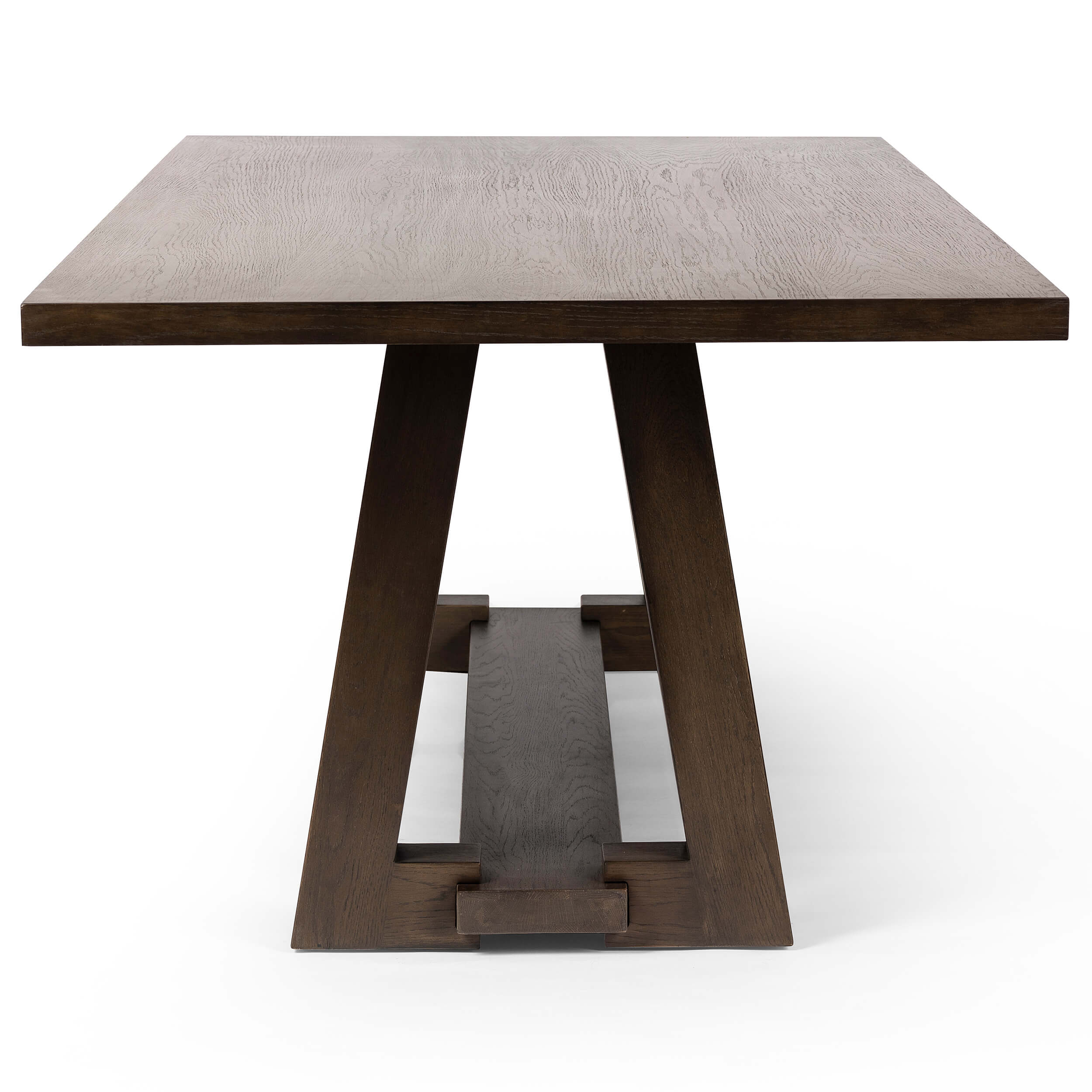 Silverton Dining Table, Sienna Brown - Image 2