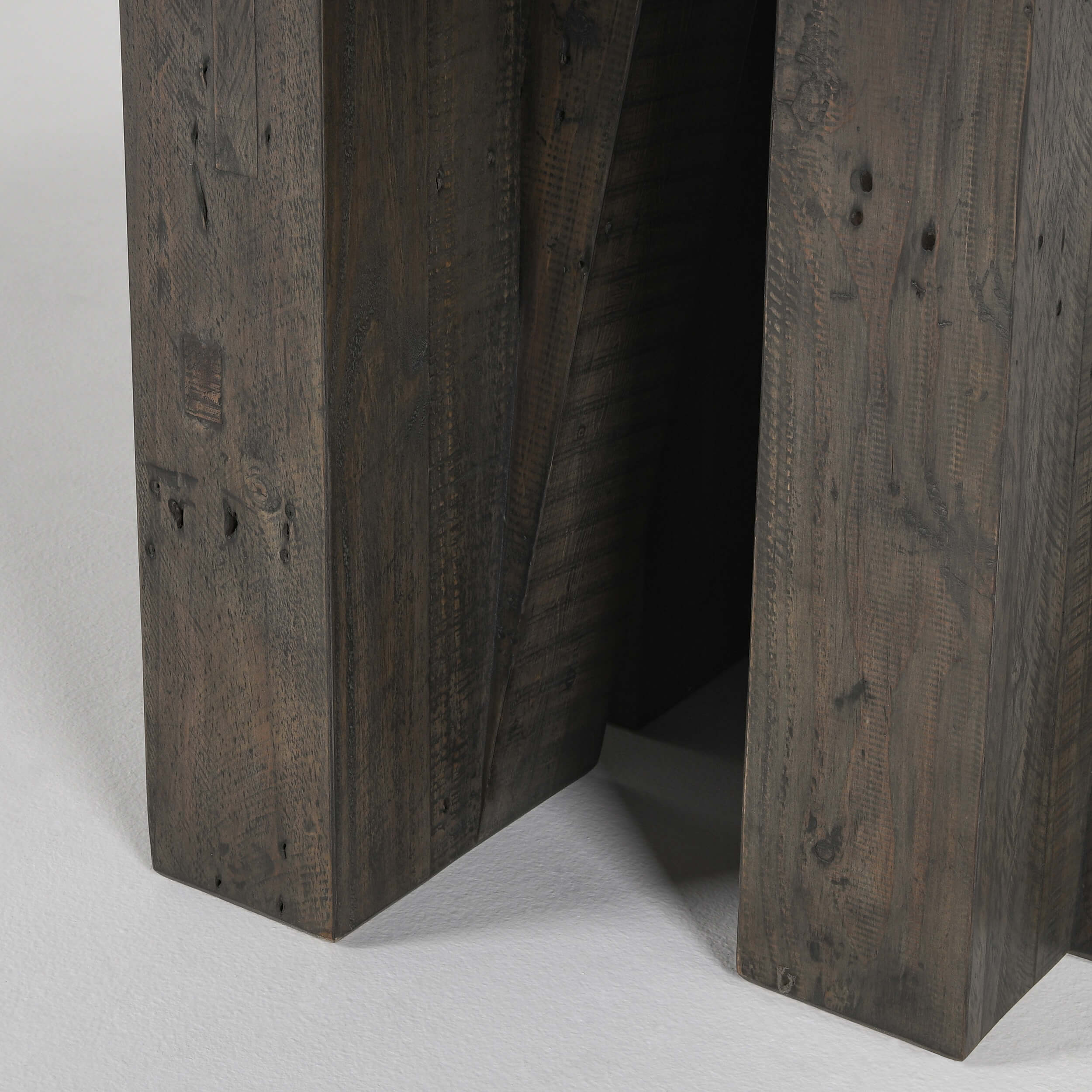 Simone 94" Dining Table, Antique Gray - Image 6