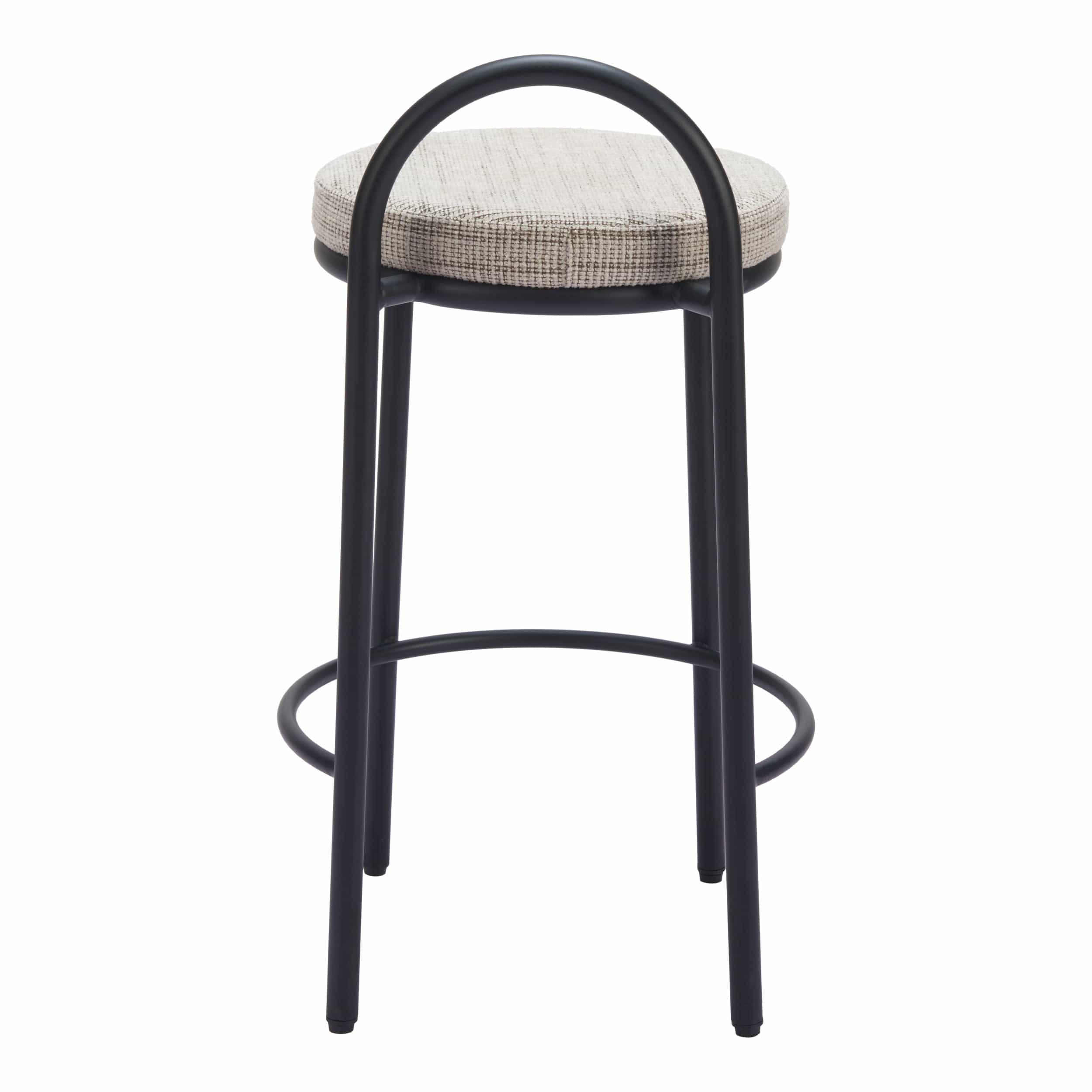 Sisal Counter Stool, Beige Tweed, Set of 2 - Image 5