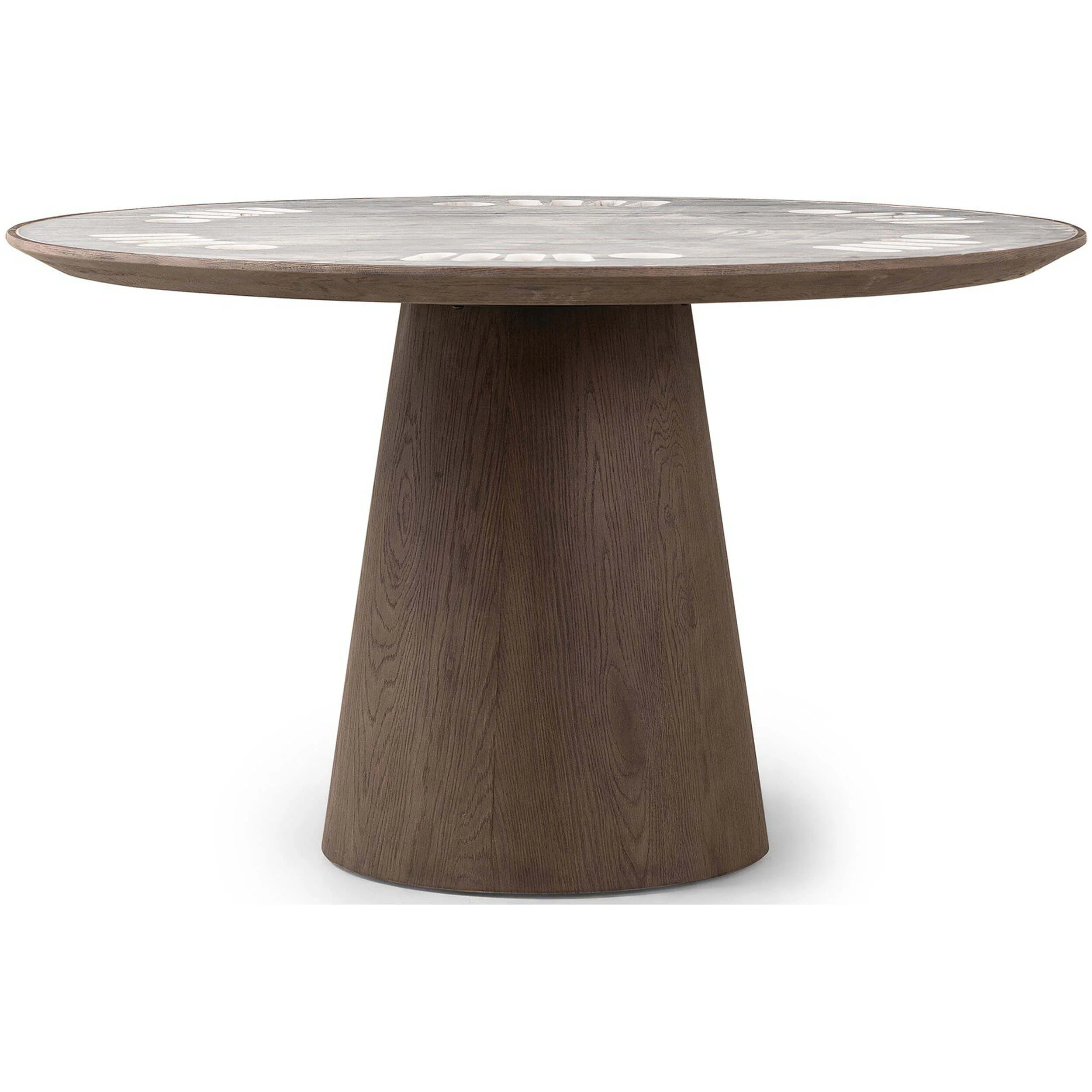 Skye Poker Table, White Marble - Image 2