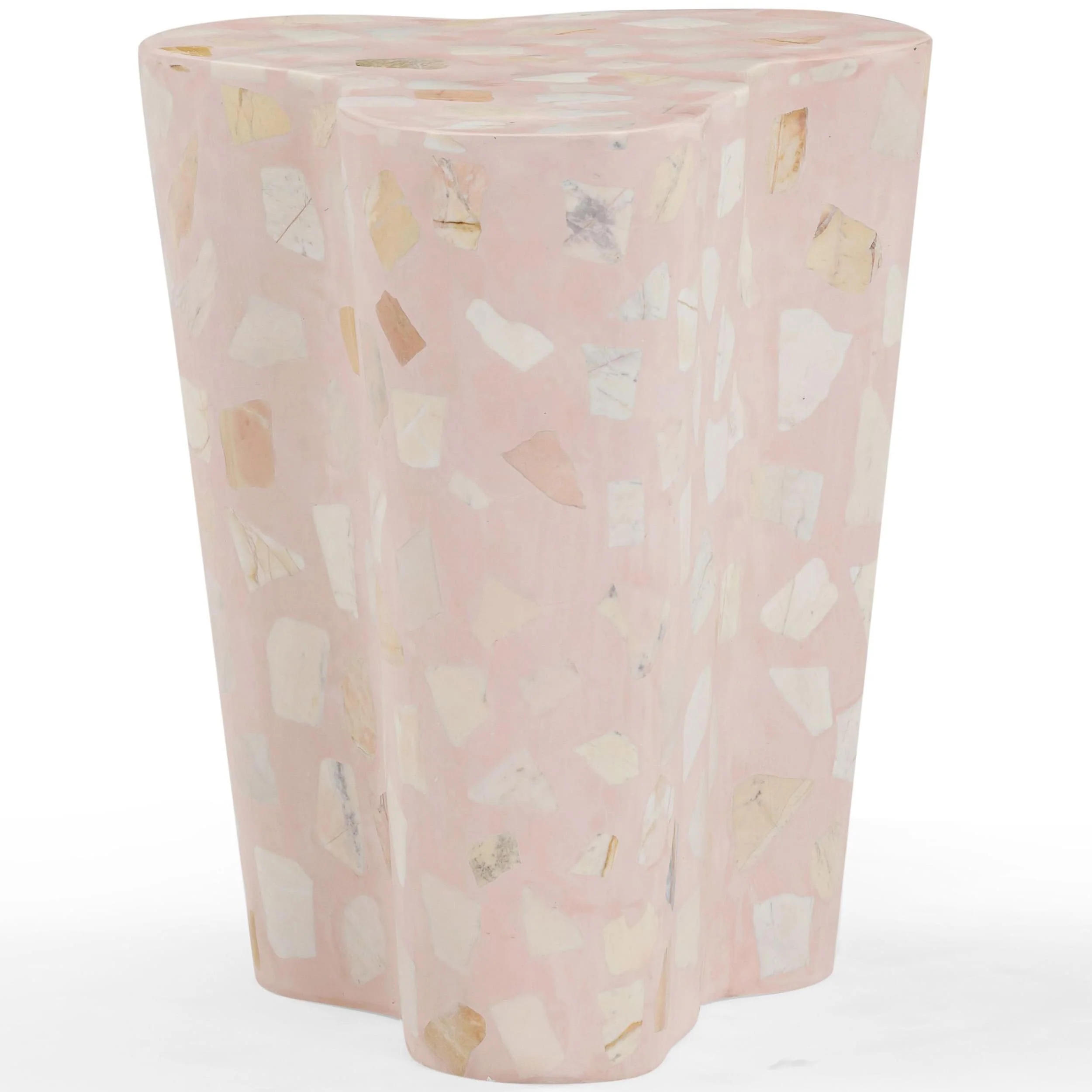 Slab Side Table, Sunset Pink - Image 3