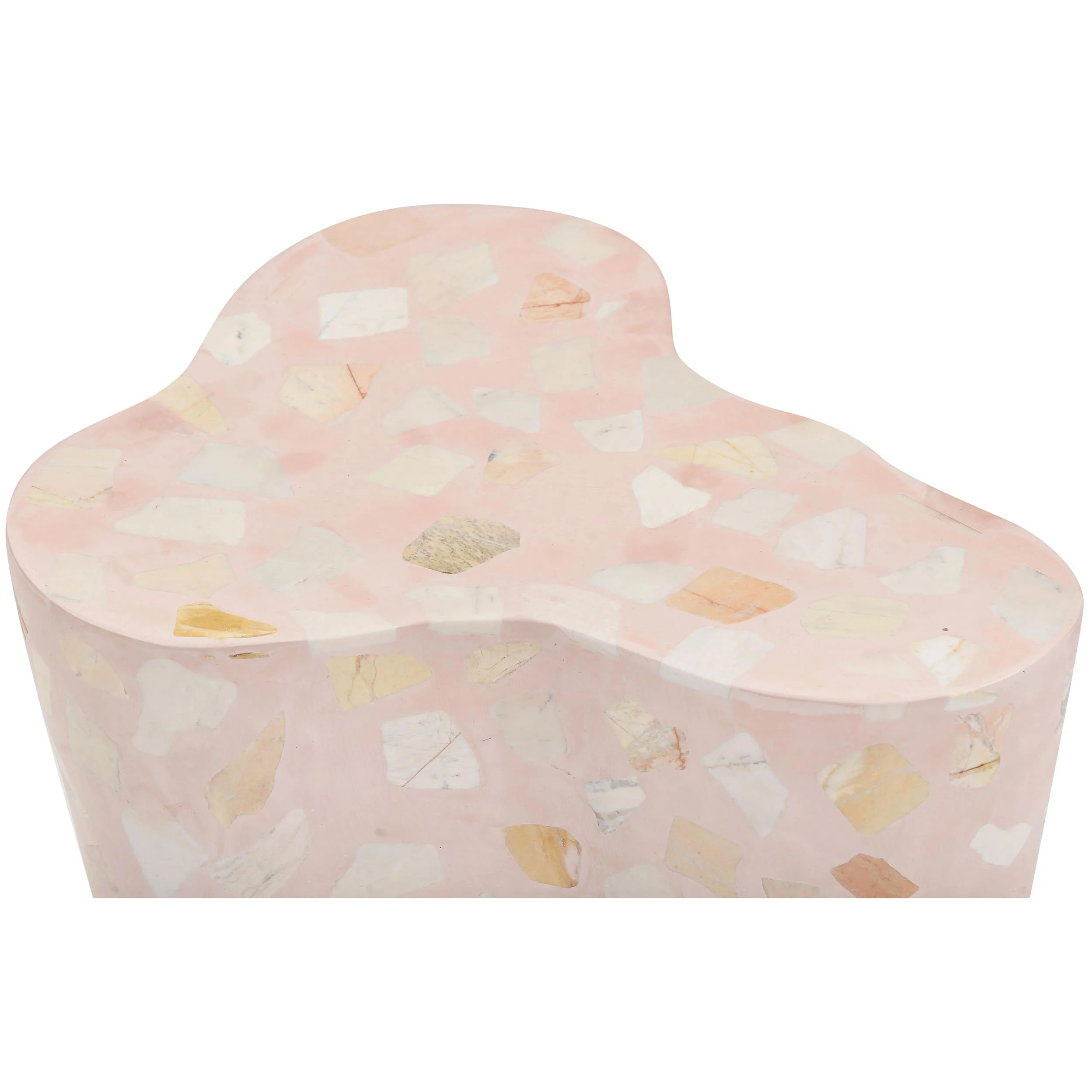 Slab Side Table, Sunset Pink - Image 4
