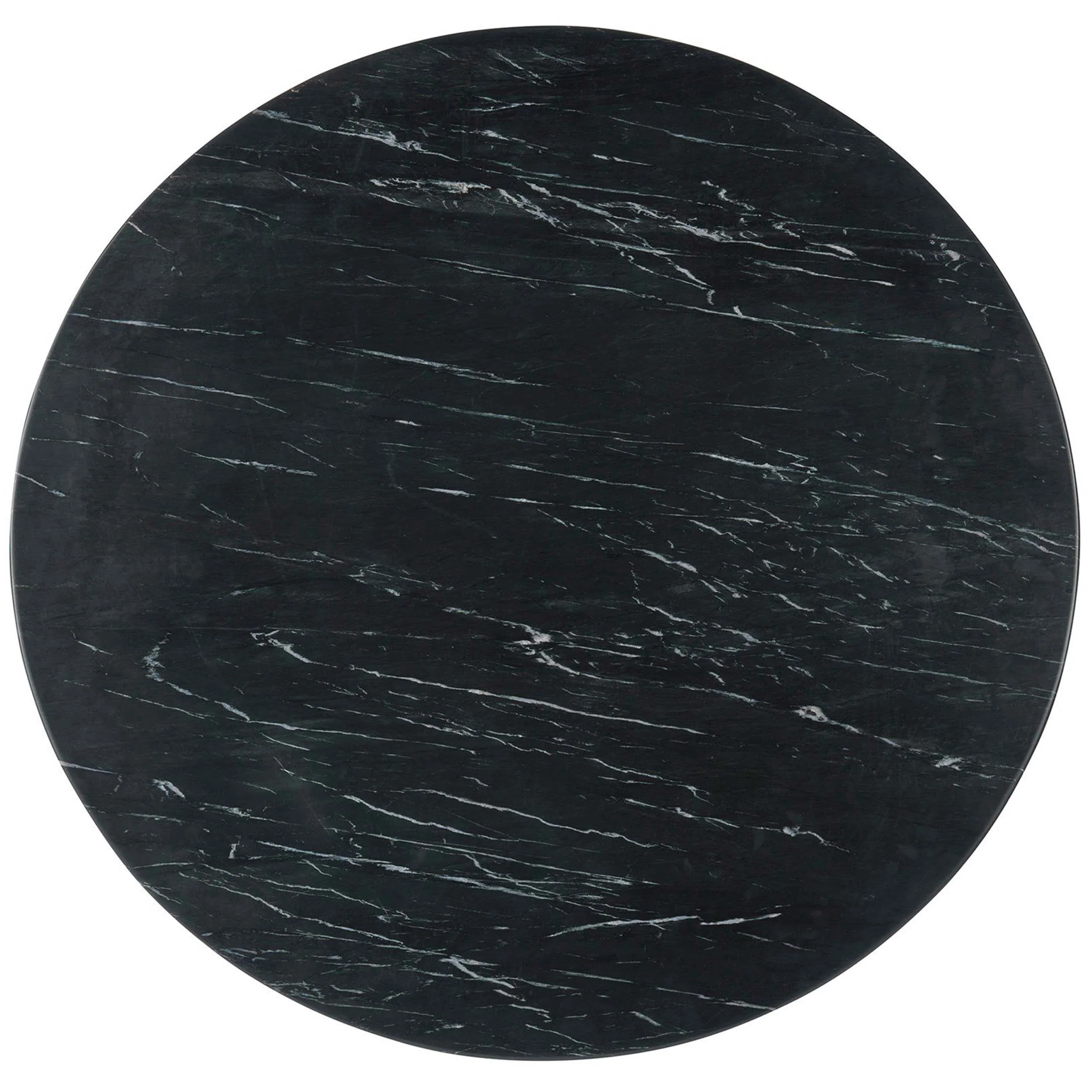 Slate Dining Table, Black Merino - Image 2