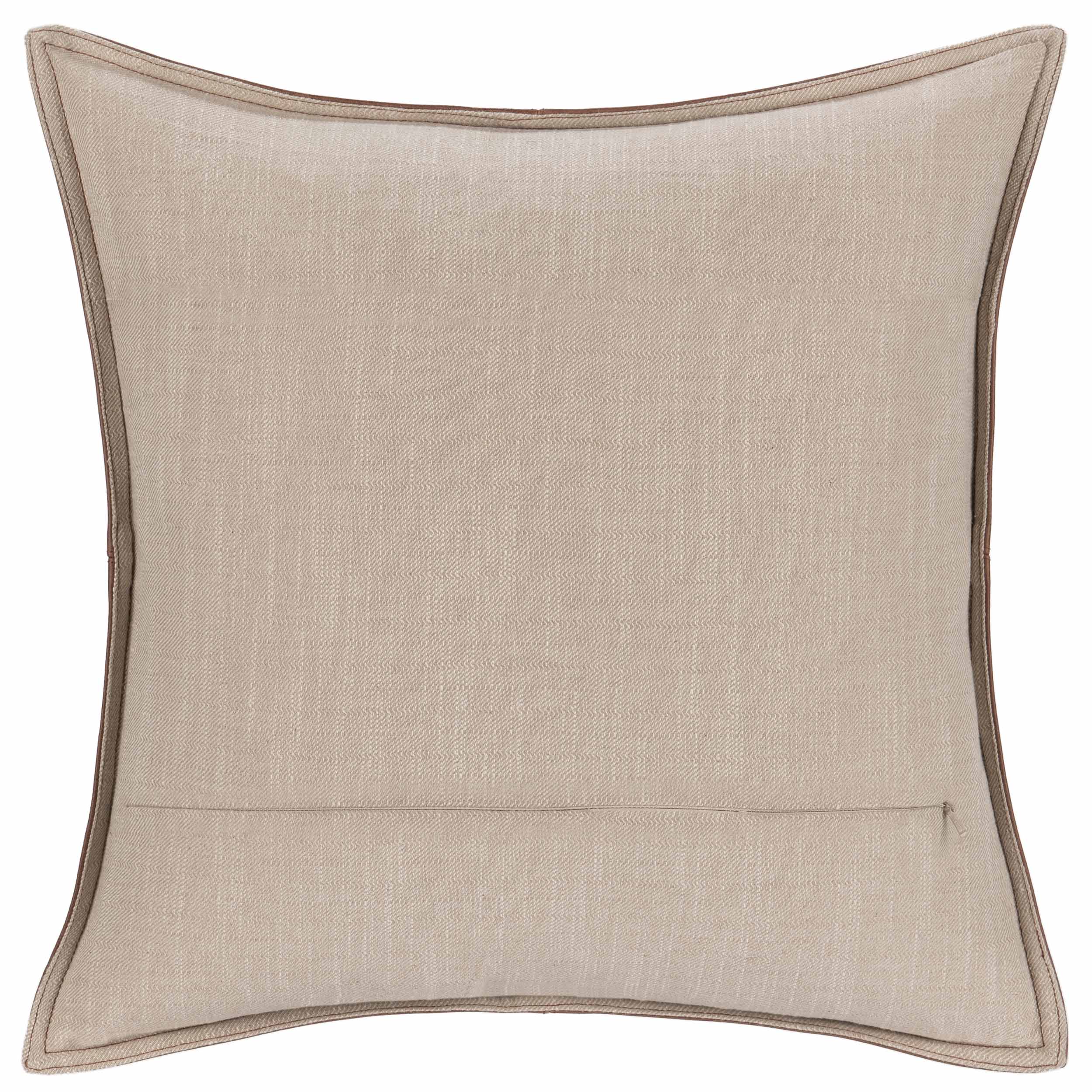 SLD Leather Pillow, Kona Brown - Image 4