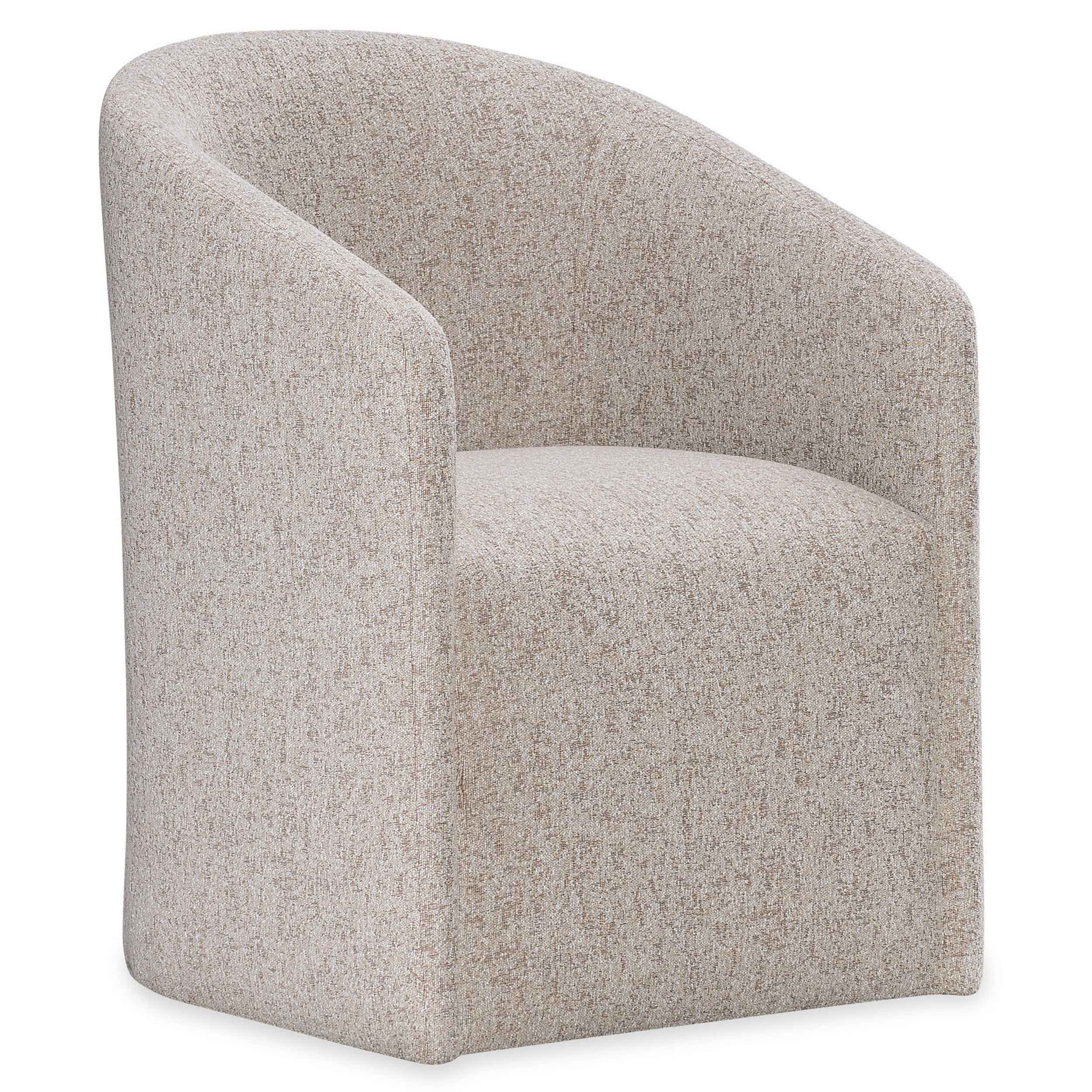 Slow Roll Upholstered Dining Chair, Aldon Mineral, Set of 2
