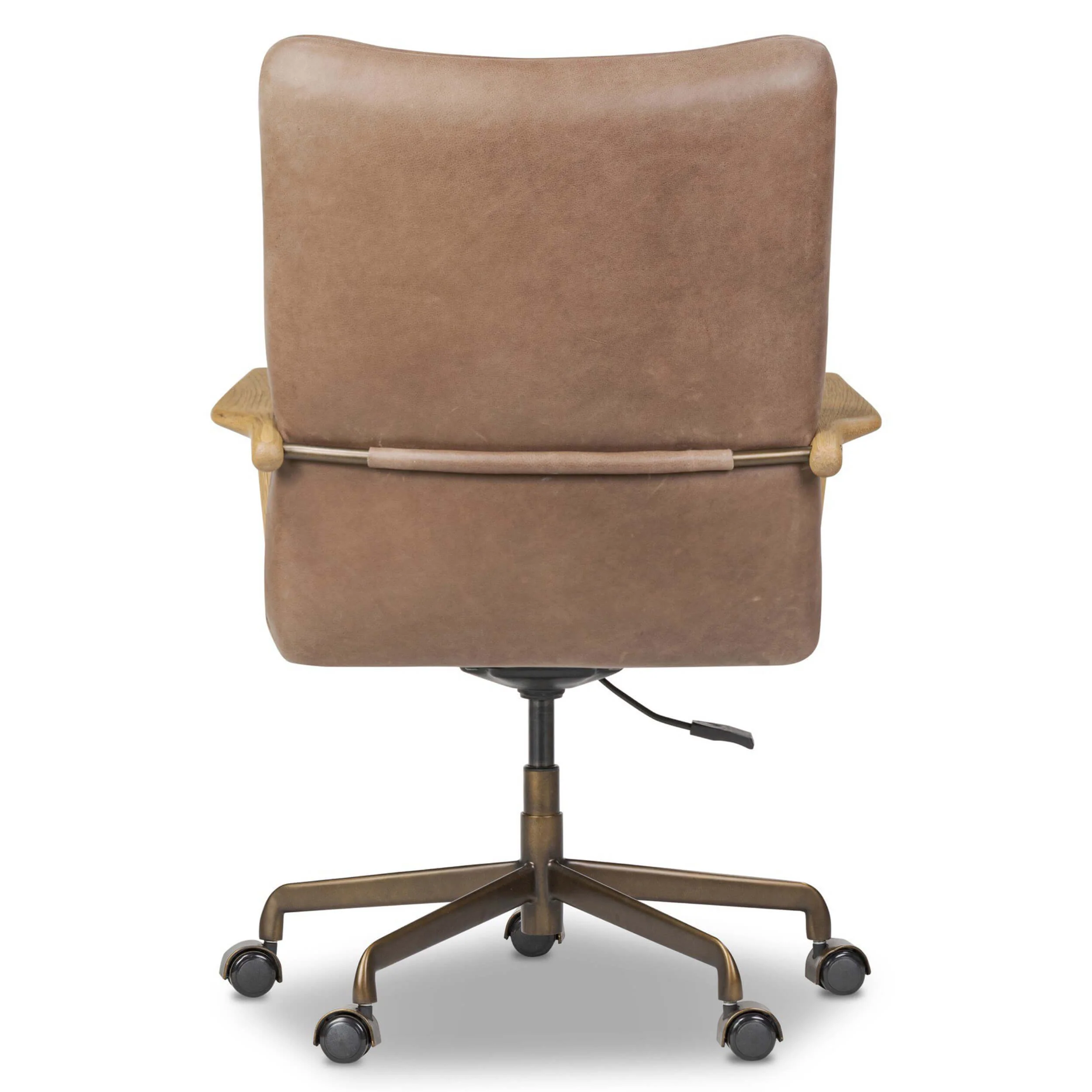 Smith Leather Desk Chair, Palermo Cigar by Four Hands - Image 5