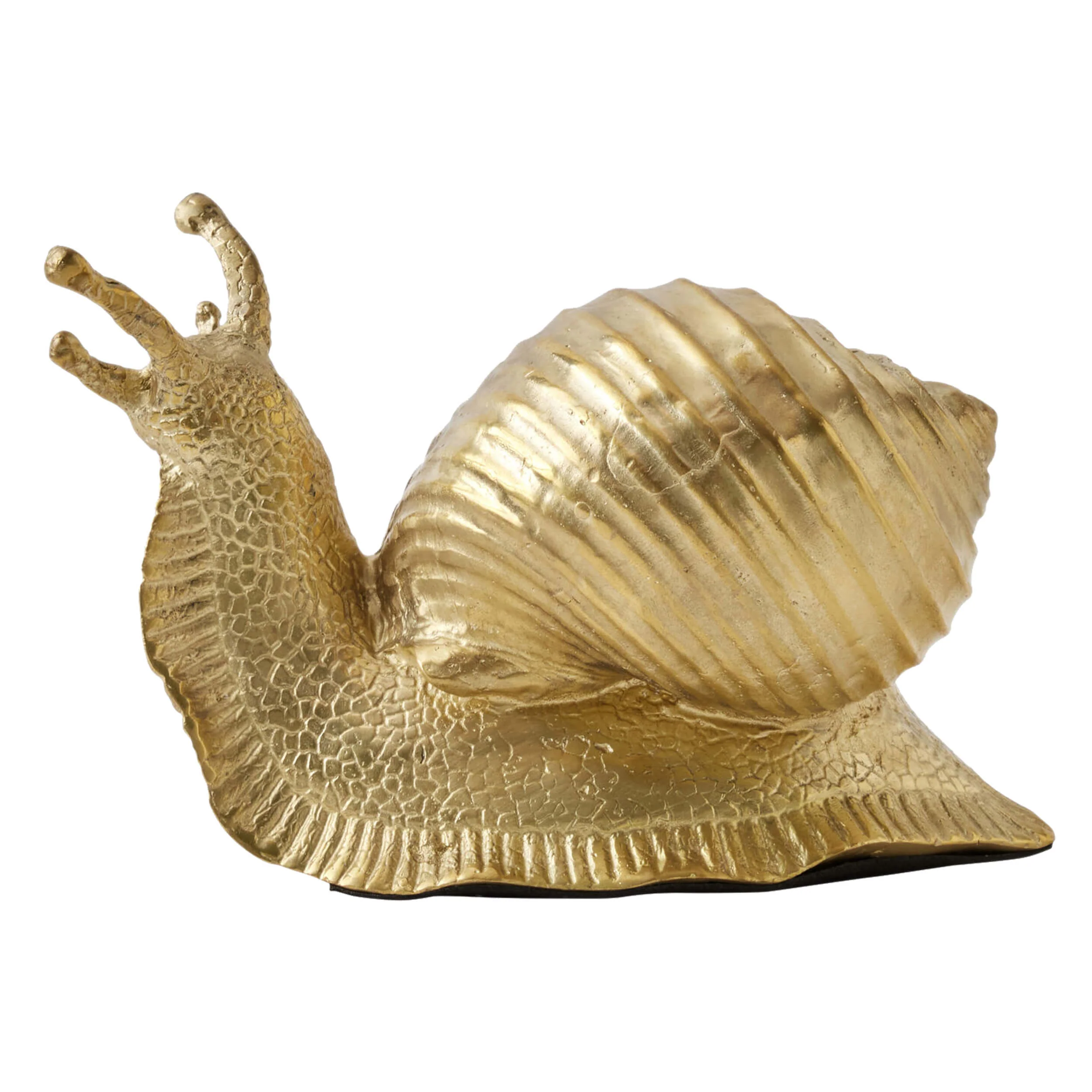 Snail Sculpture, Brass - Image 3