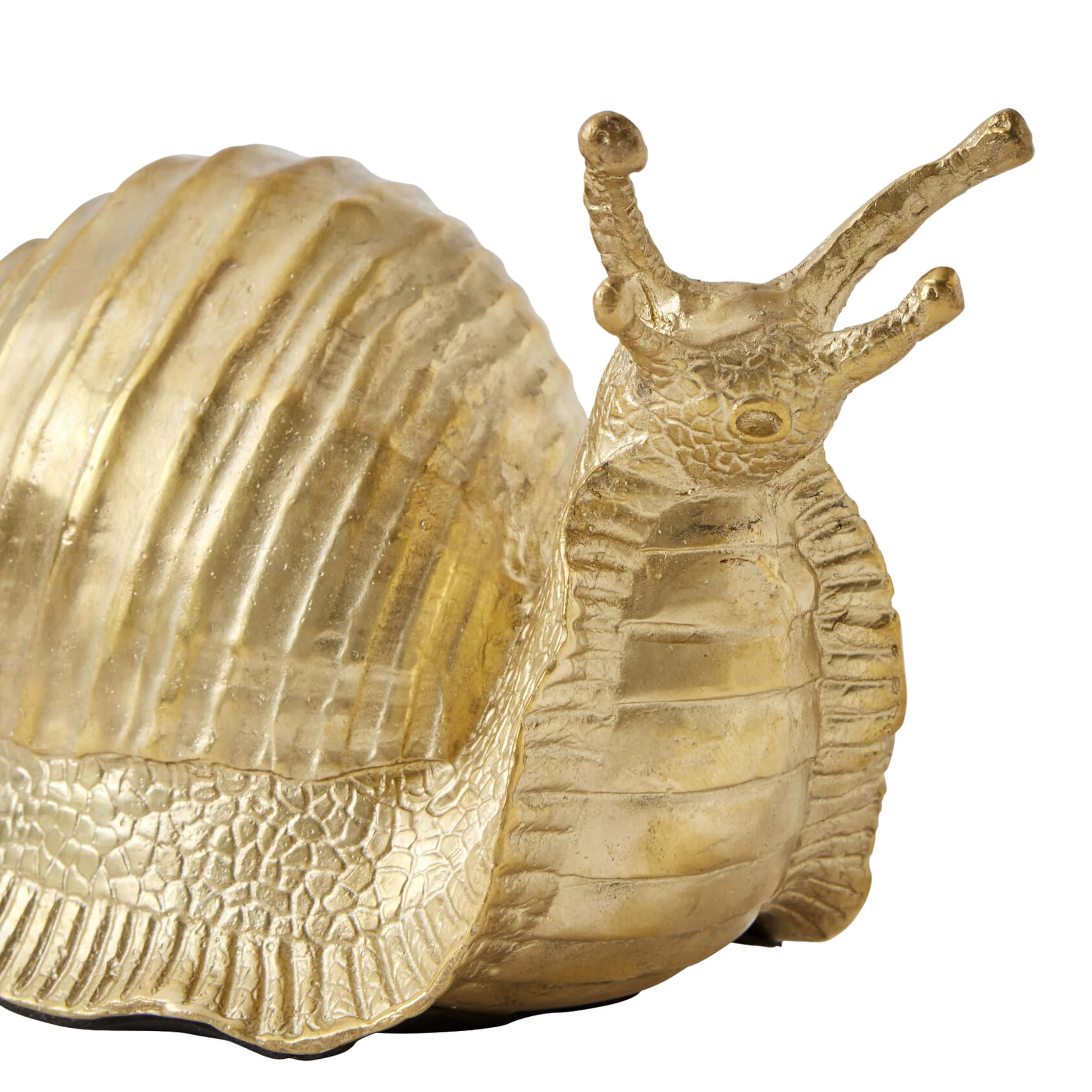 Snail Sculpture, Brass - Image 4