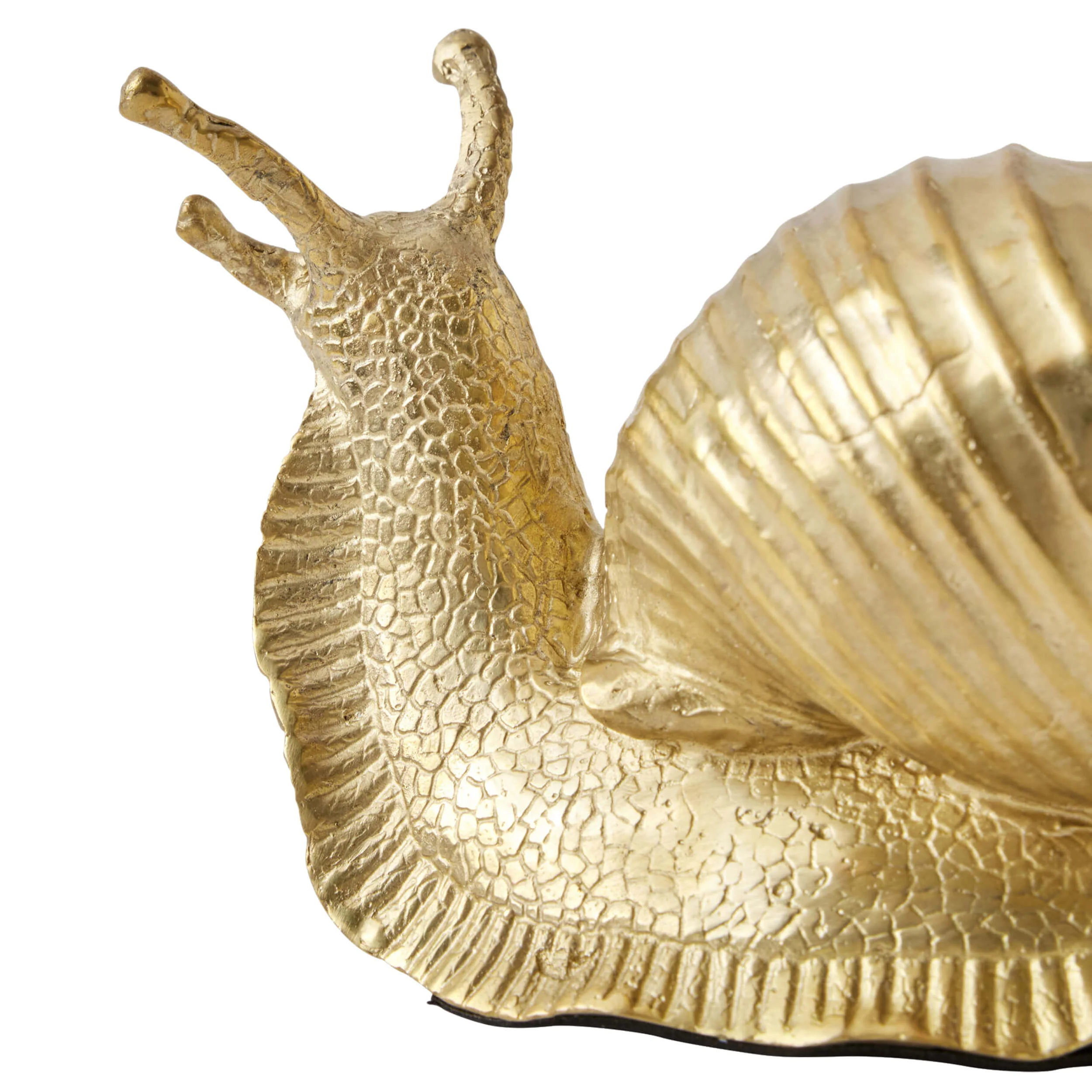 Snail Sculpture, Brass - Image 5