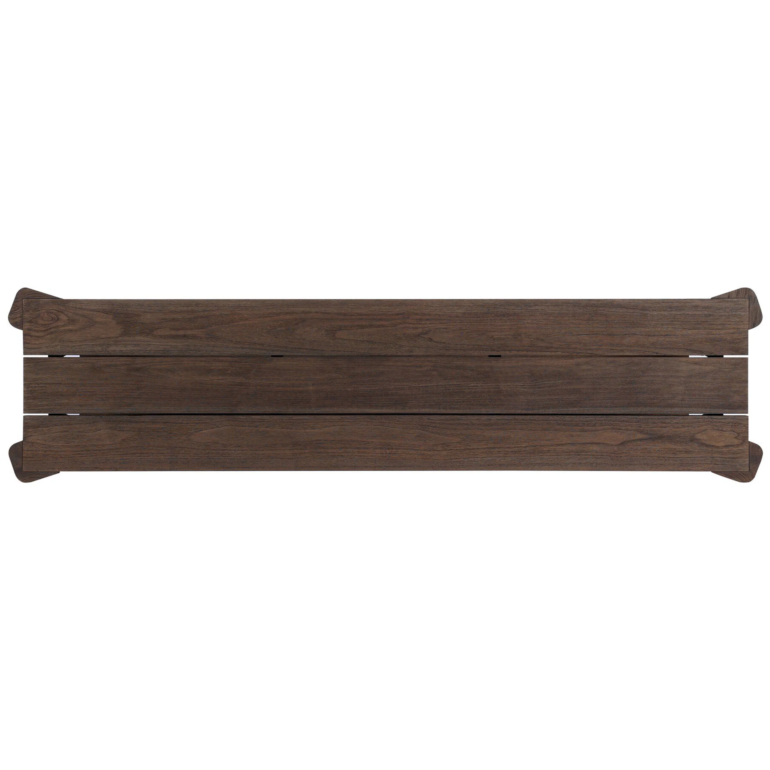 Soho Outdoor Console Table, Saddle Brown - Image 4