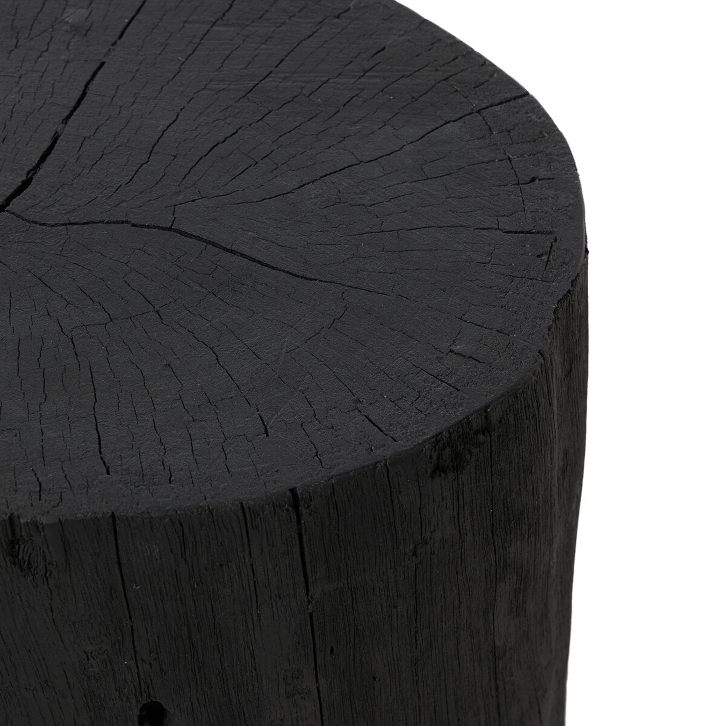 Sola End Table, Black by Four Hands - Image 3