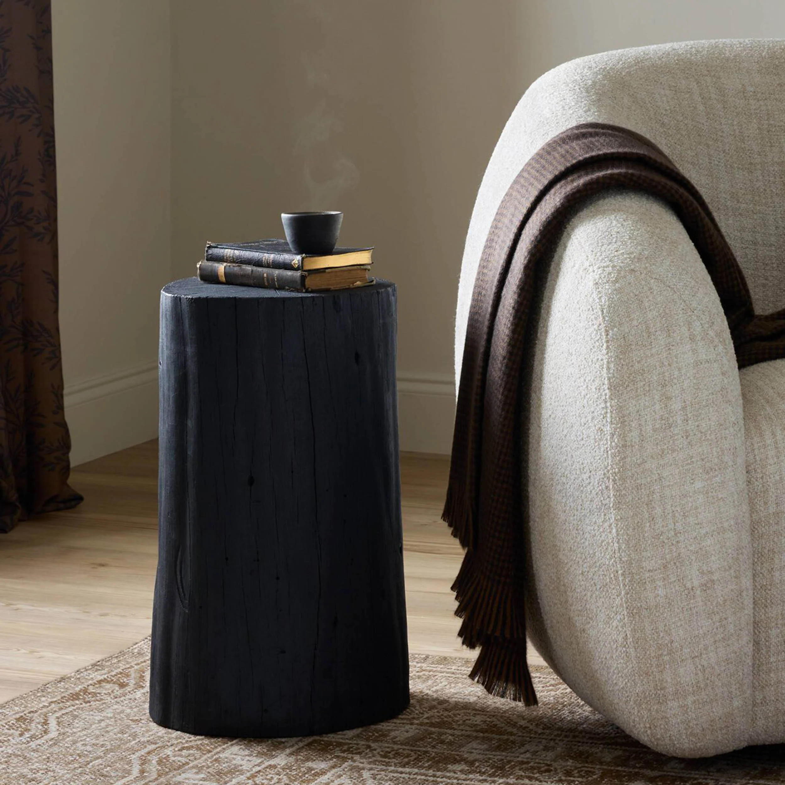 Sola End Table, Black by Four Hands - Image 4