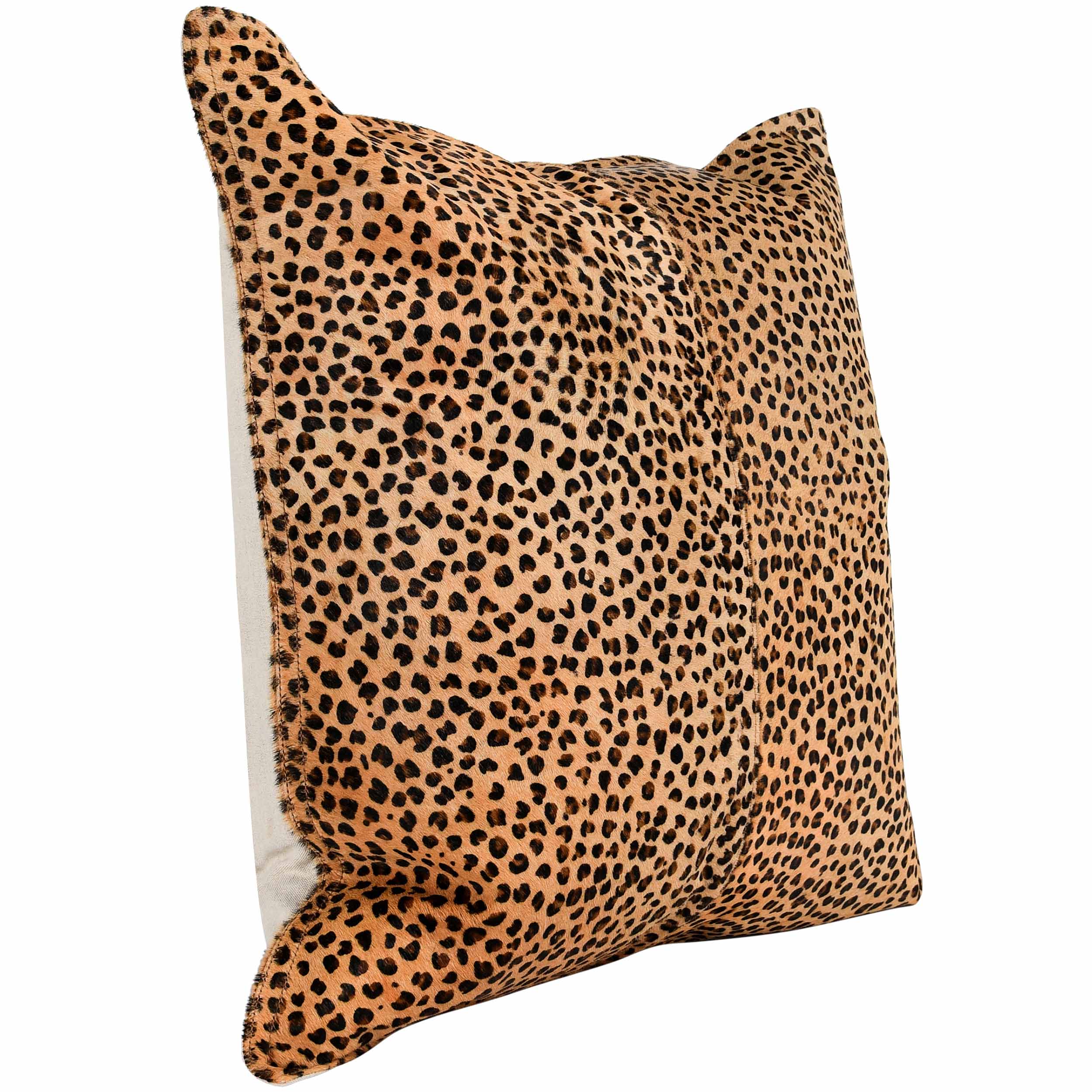 Leopard Hide pillow, Camel/Black - Image 2