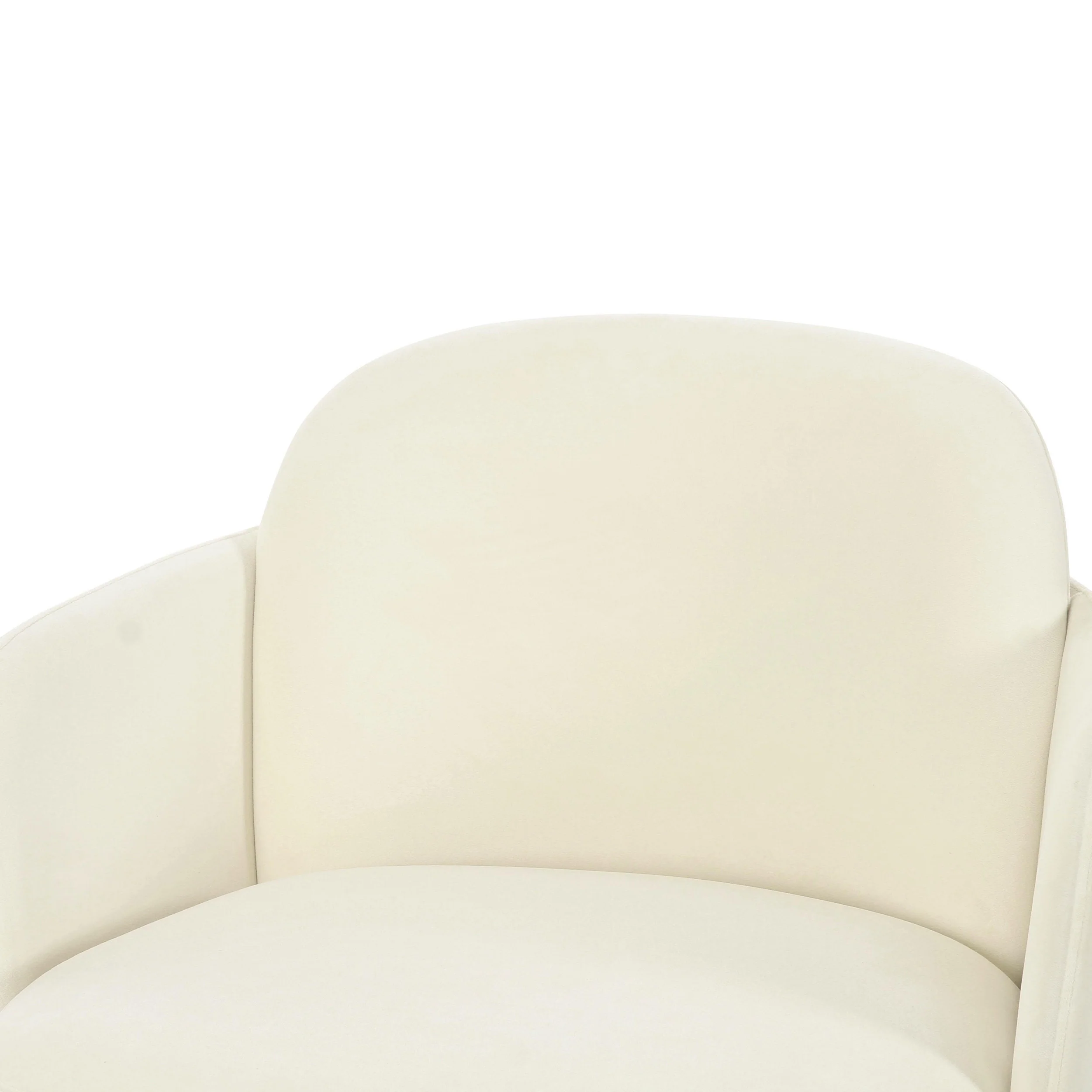 Solange Swivel Chair, Cream - Image 4
