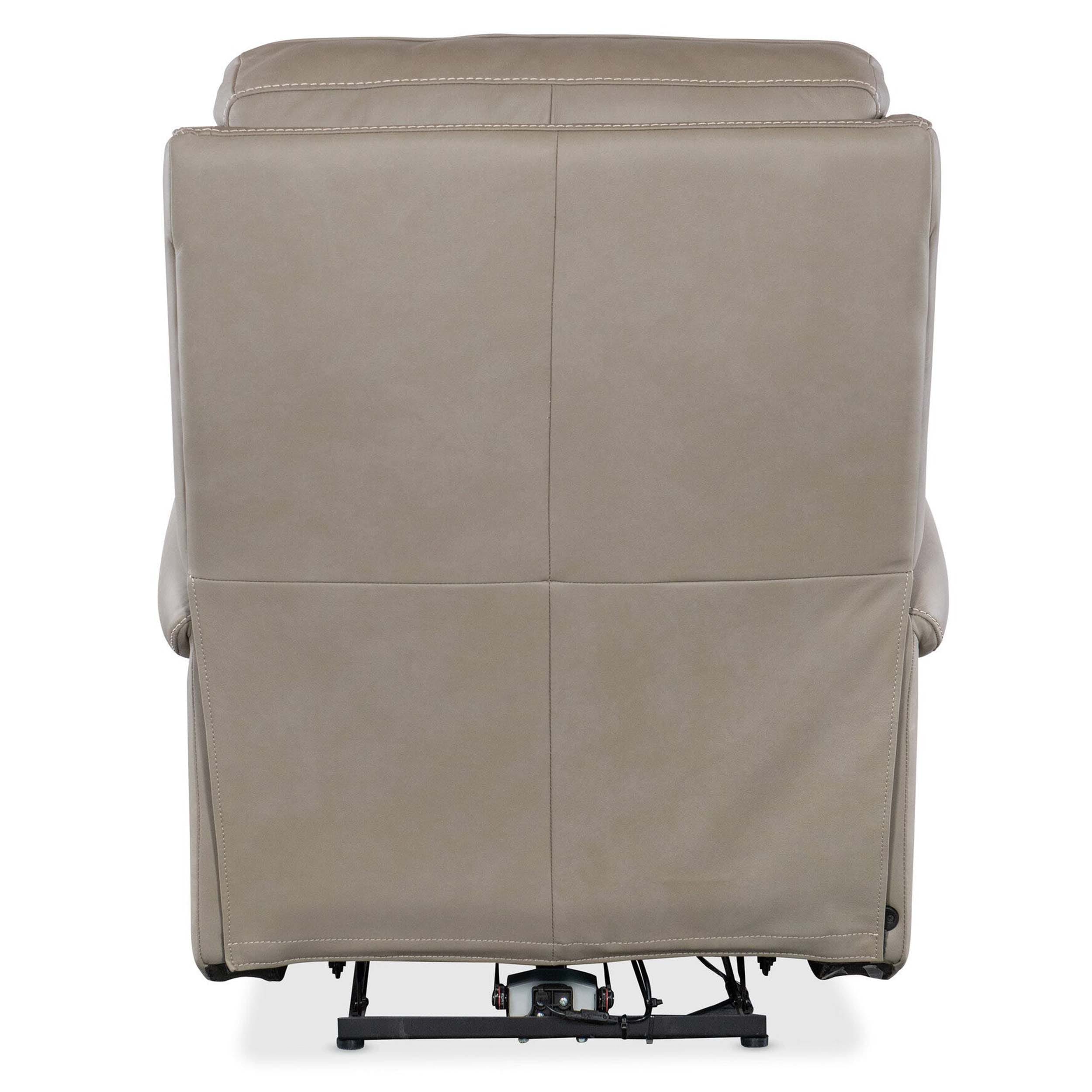 Somers Leather Power Recliner, Somers Dark Taupe - Image 4
