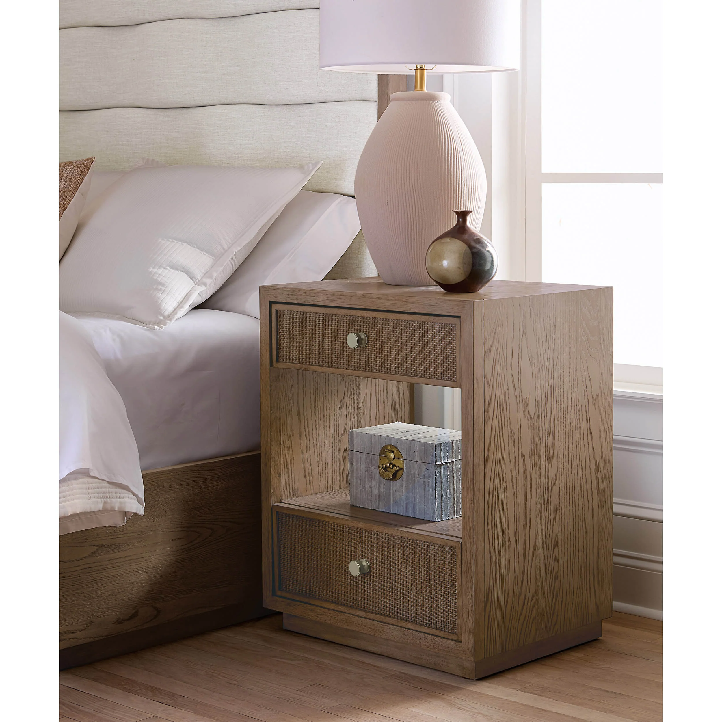Sonnet 2 Drawer Nightstand, Wren - Image 5