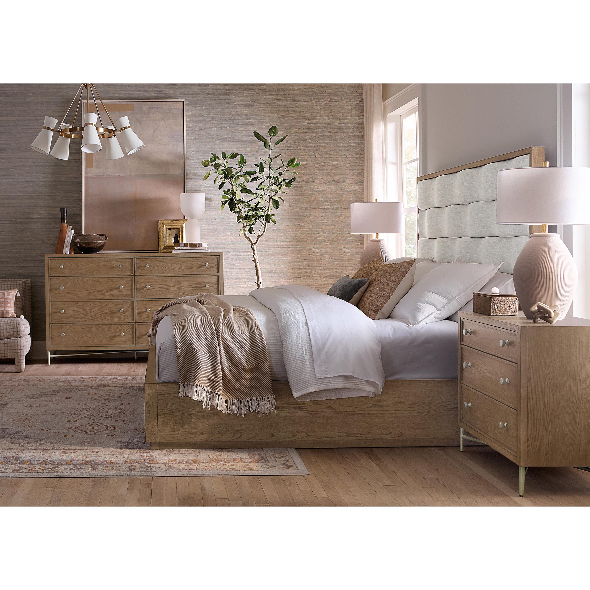 Sonnet 3 Drawer Nightstand, Wren - Image 6