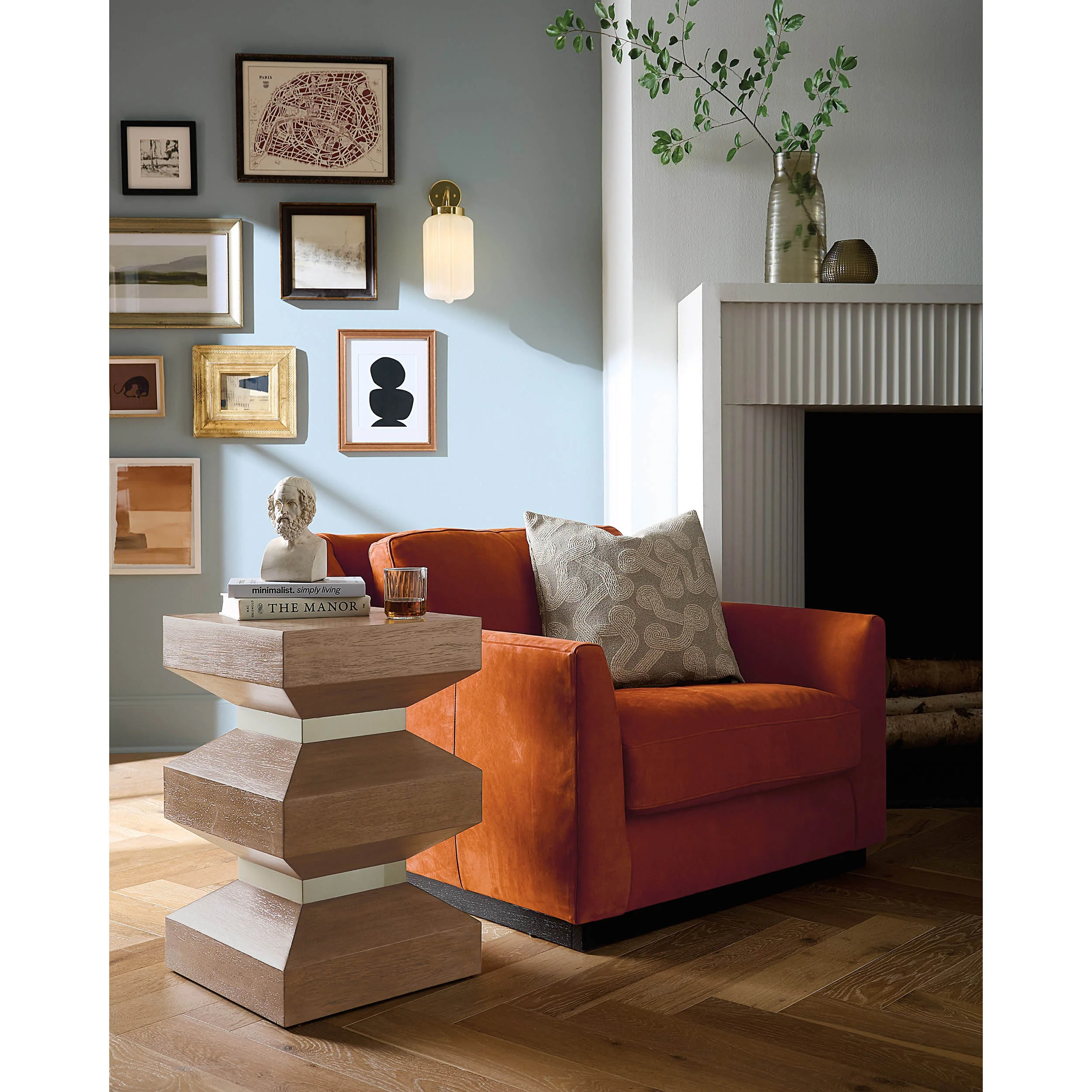 Sonnet End Table, Wren - Image 4