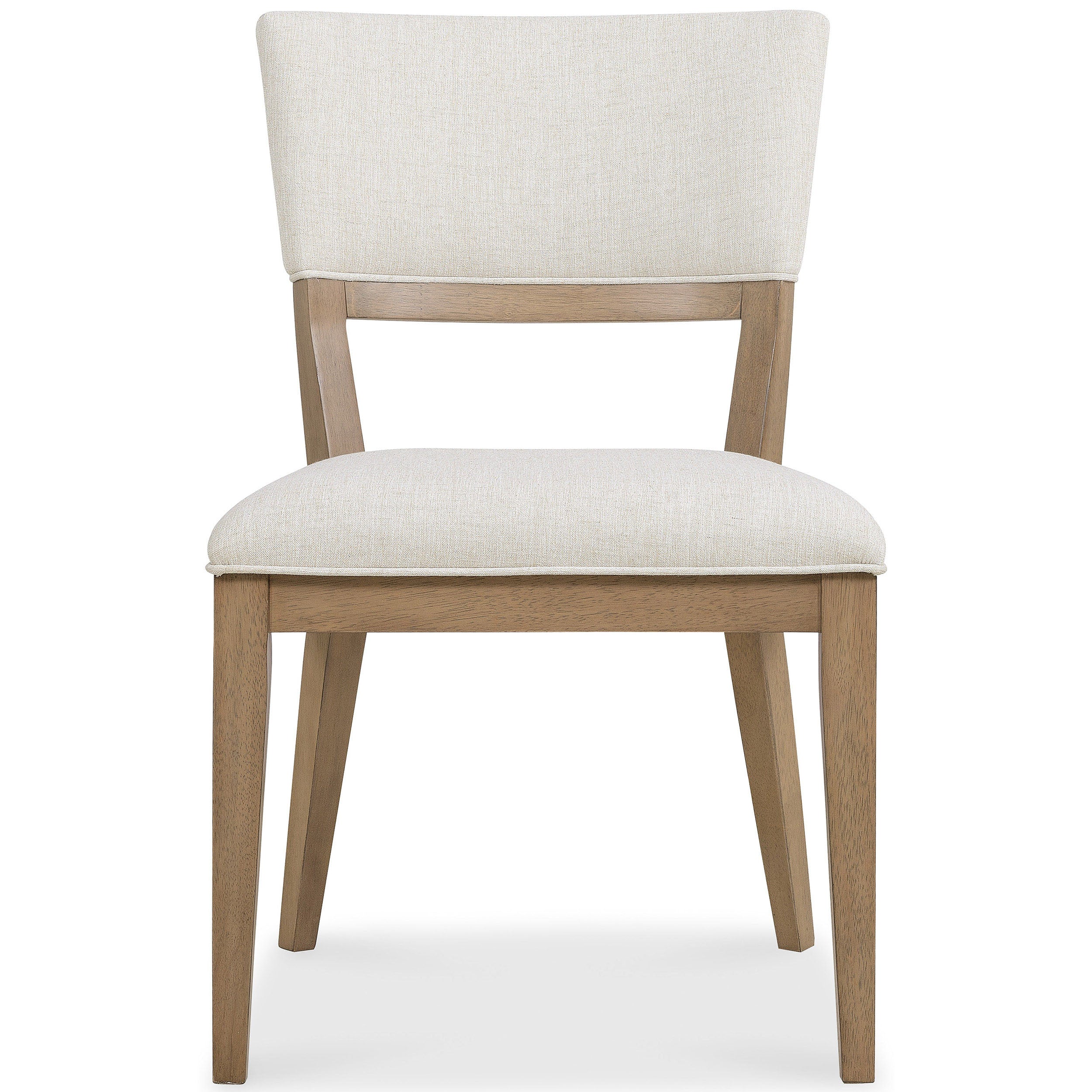 Sonnet Upholstered Side Chair, Savile Oatmeal, Set of 2 - Image 2
