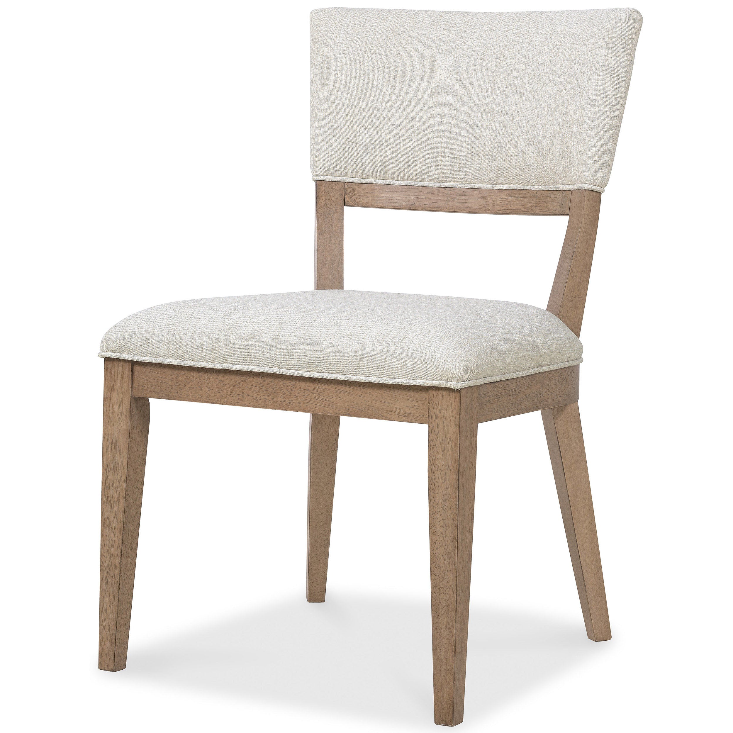 Sonnet Upholstered Side Chair, Savile Oatmeal, Set of 2 - Image 3