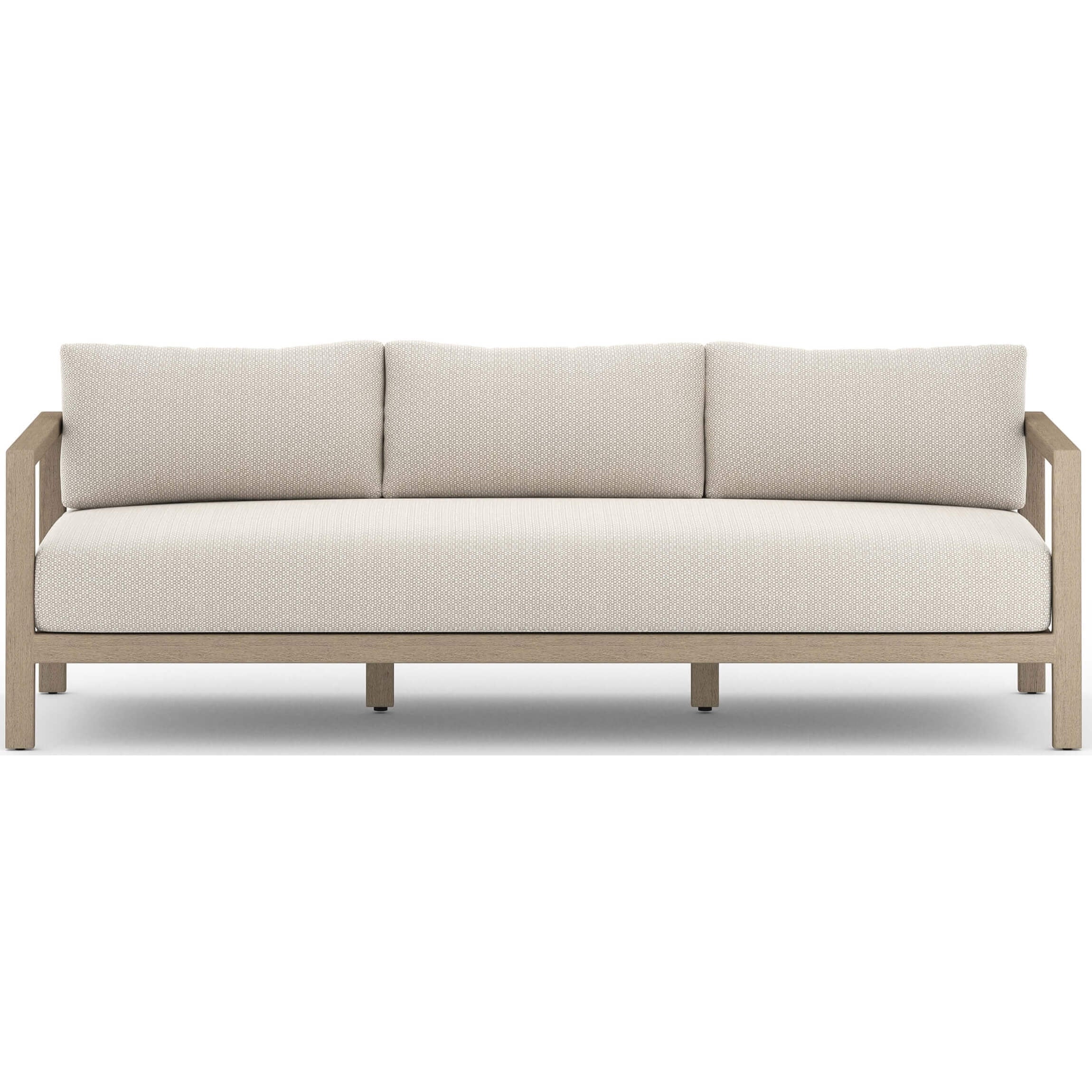 Sonoma Outdoor Sofa, Faye Sand/Washed Brown - Image 4