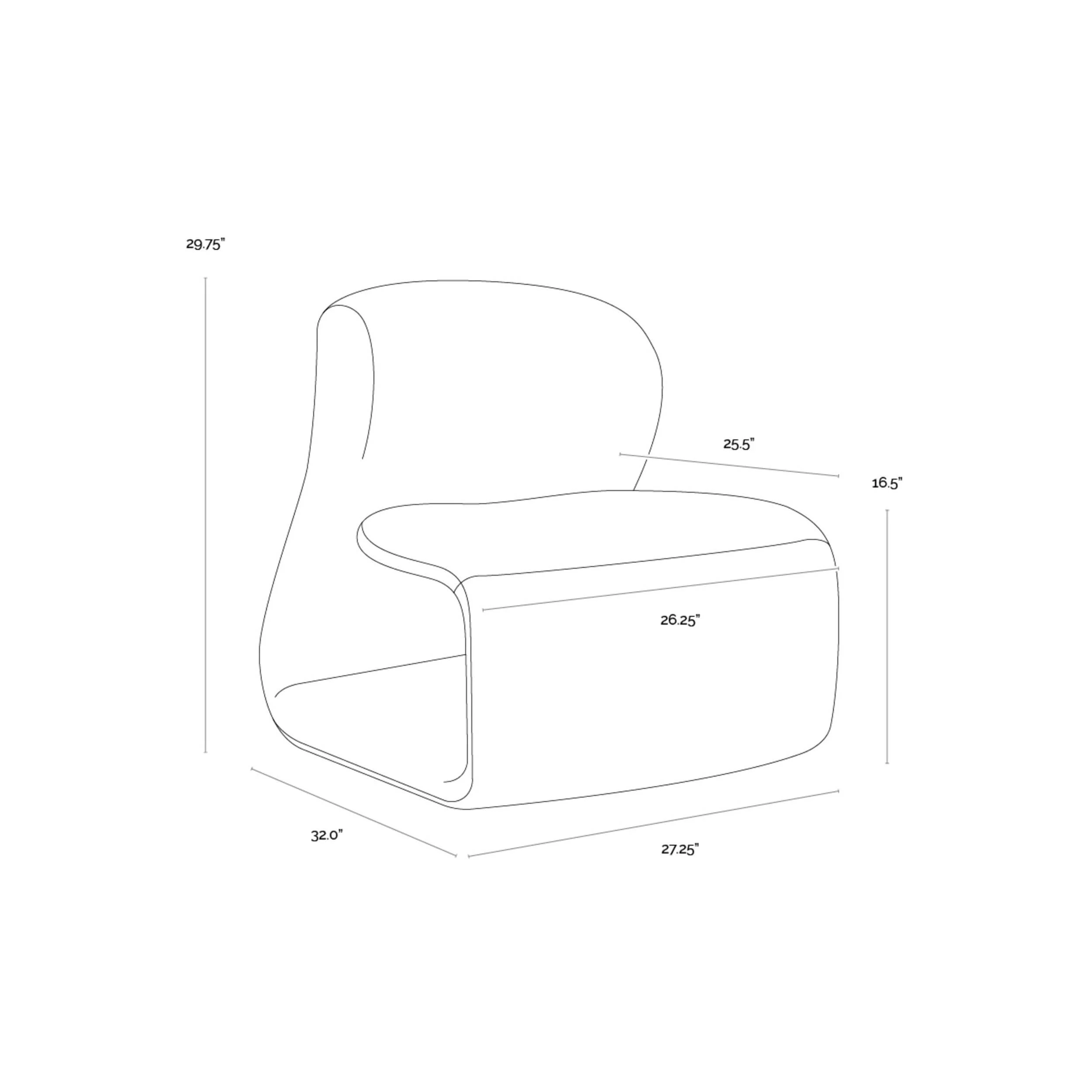 Sophiene Chair, Kona Camel - Image 5