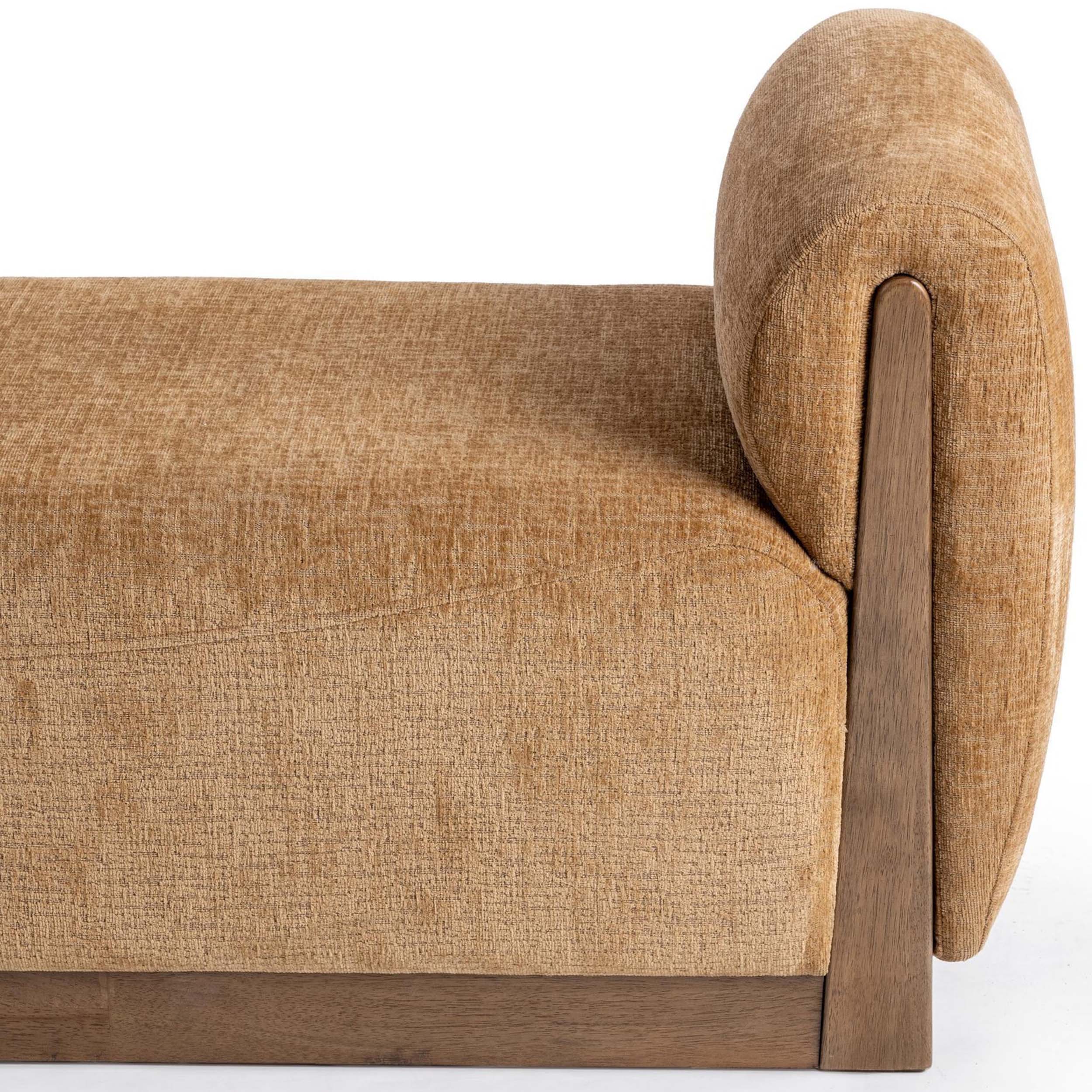 Soraya Accent Bench, Spiced Amber - Image 4