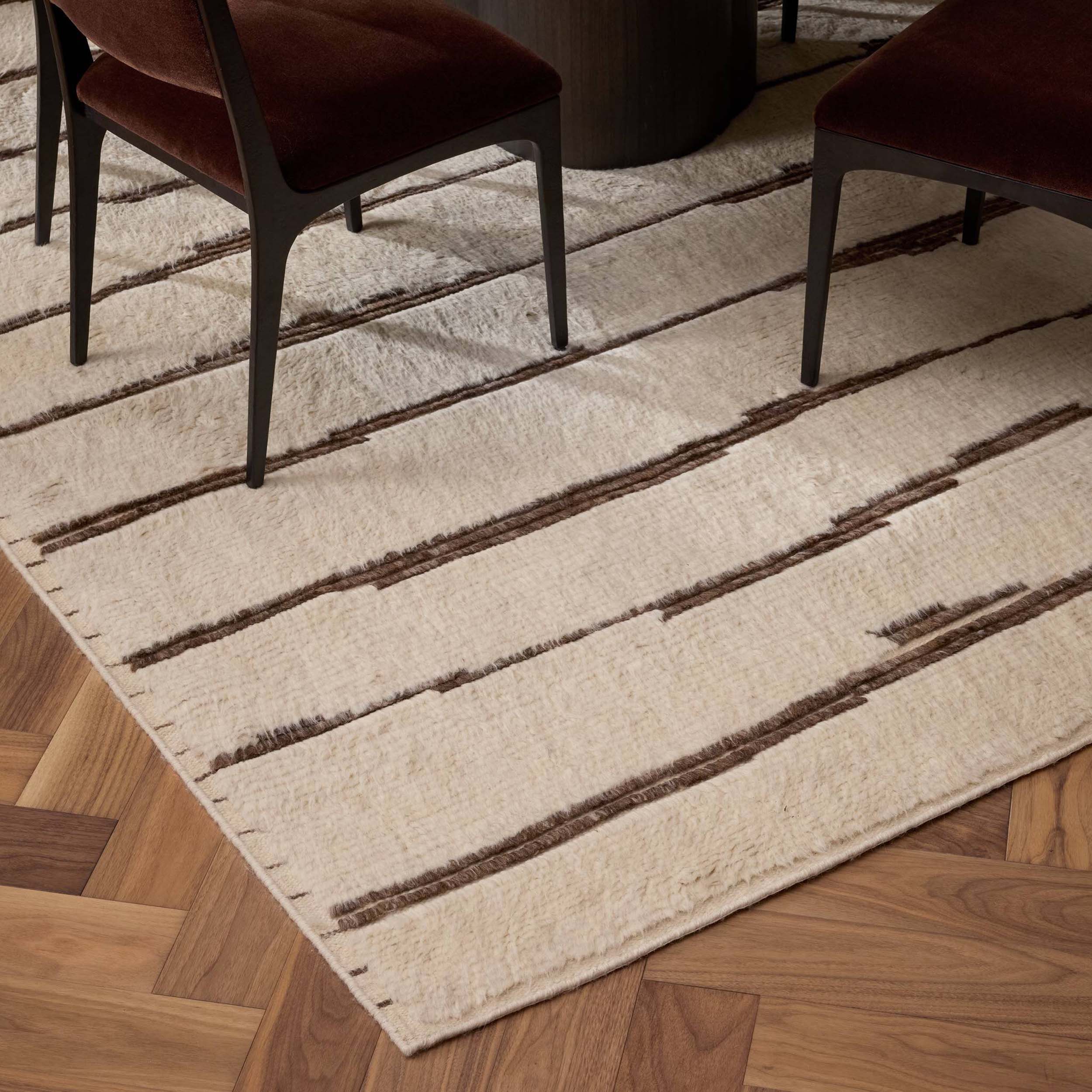 Soraya Hand-Knotted Rug, Soraya Ivory by Four Hands - Image 5