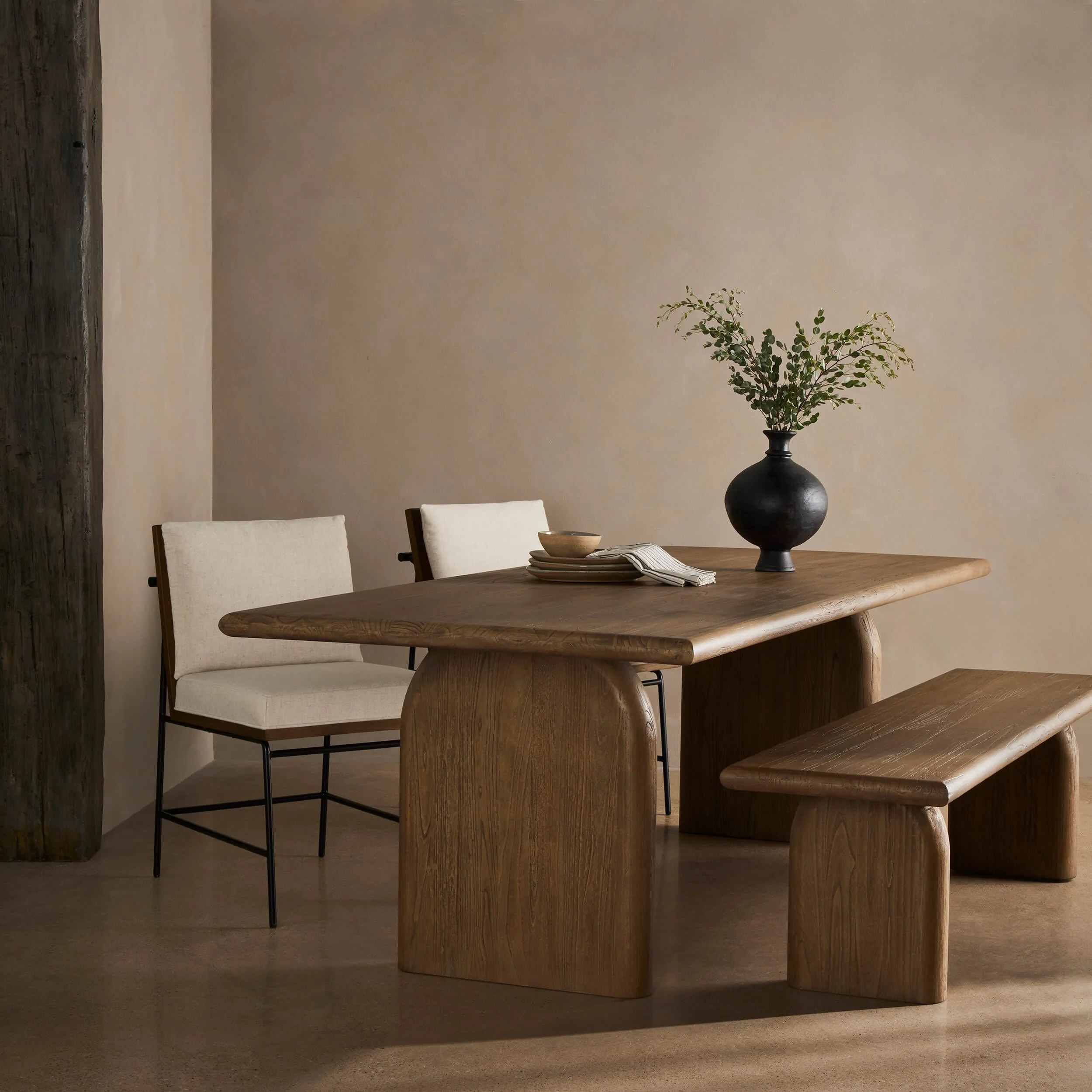 Sorrento Dining Table, Aged Drift by Four Hands - Image 4