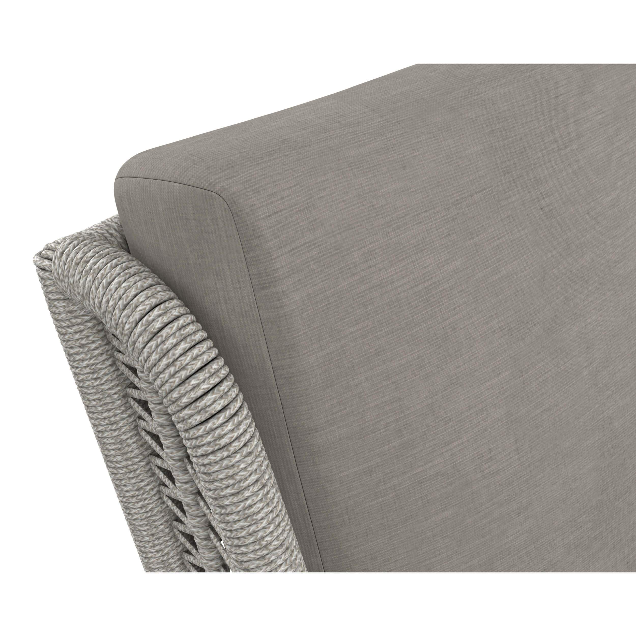 Sorrento Outdoor Dining Chair, Palazzo Taupe/Natural, Set of 2 - Image 5