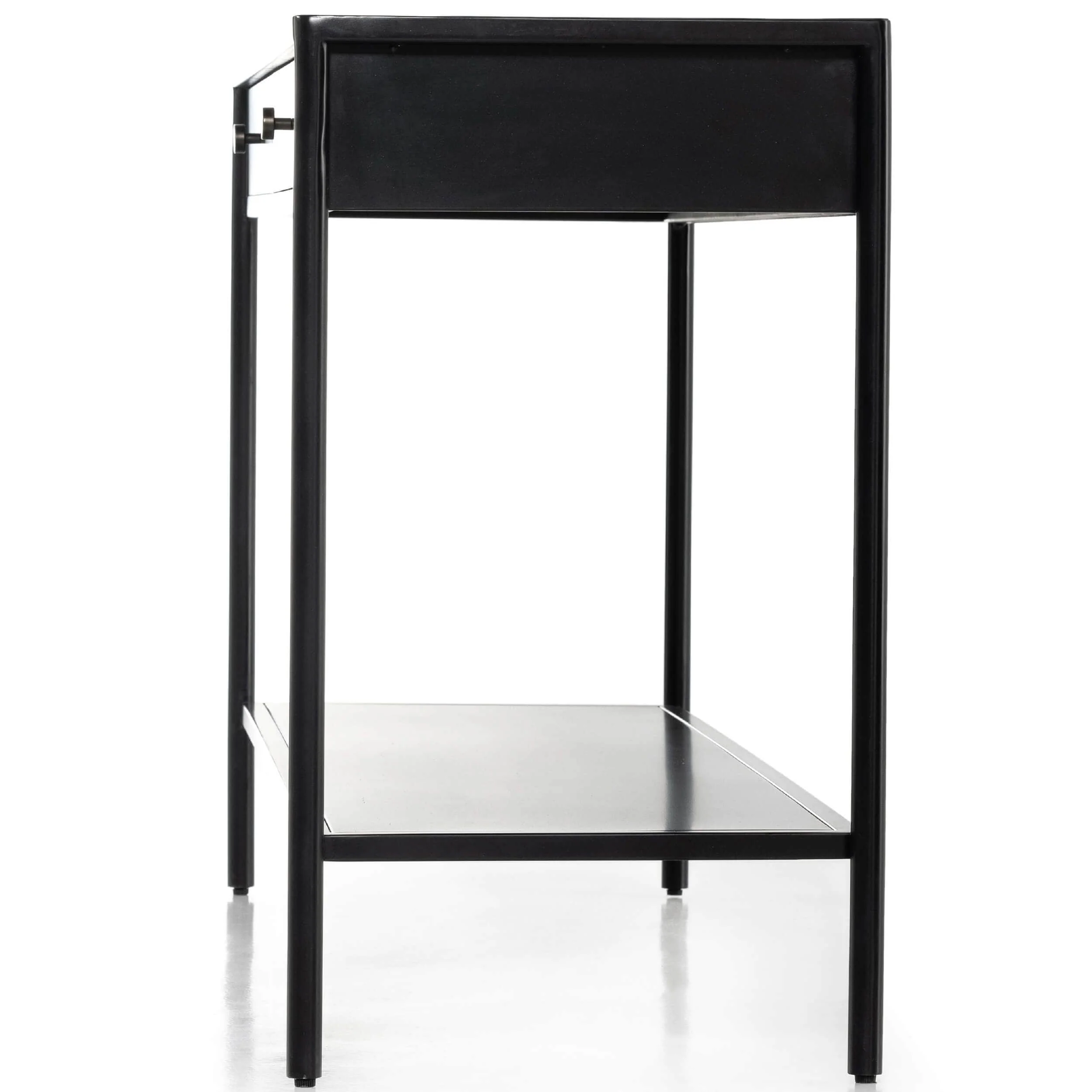 Soto Console Table, Black by Four Hands - Image 3