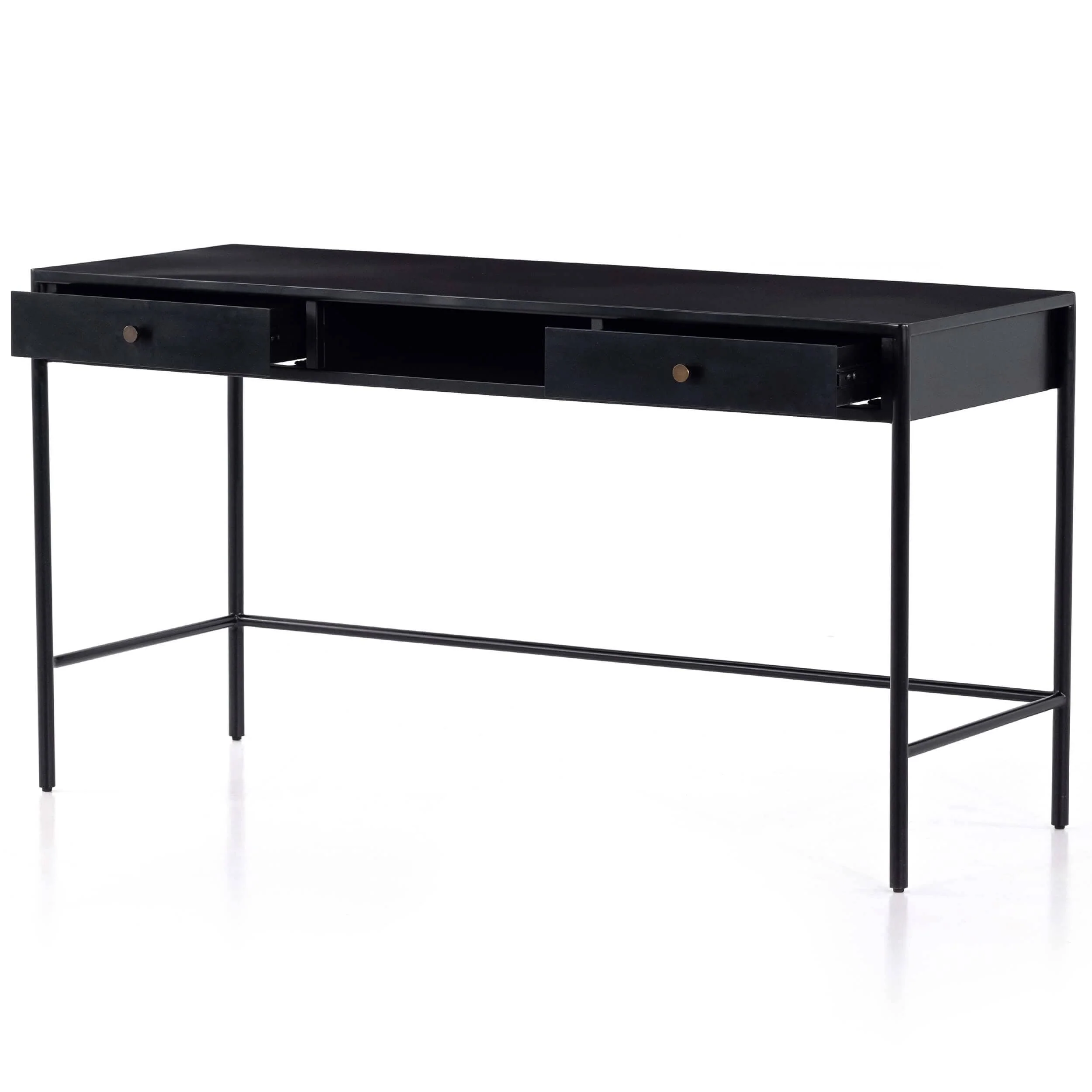 Soto Desk, Black by Four Hands - Image 5