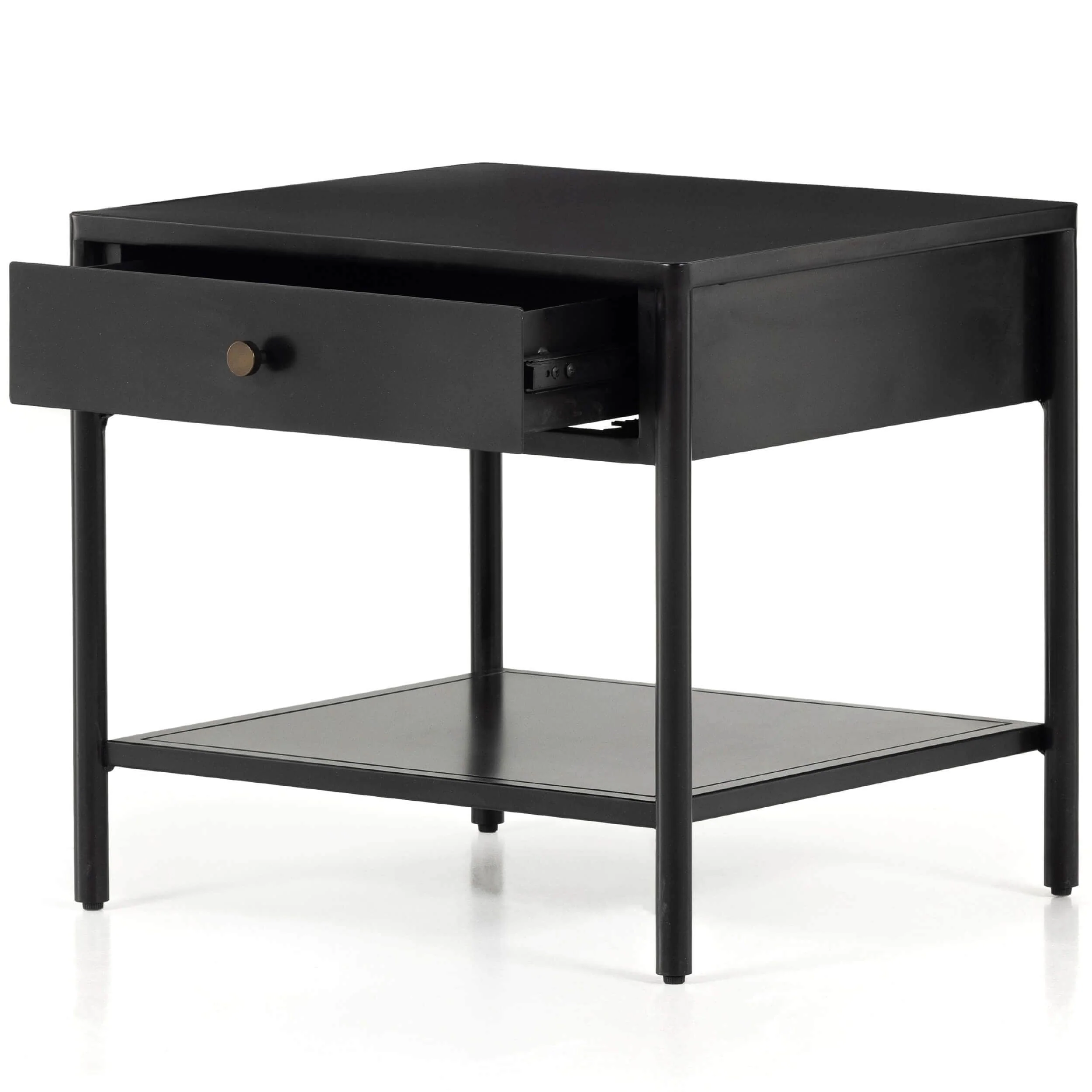 Soto End Table, Black by Four Hands - Image 4