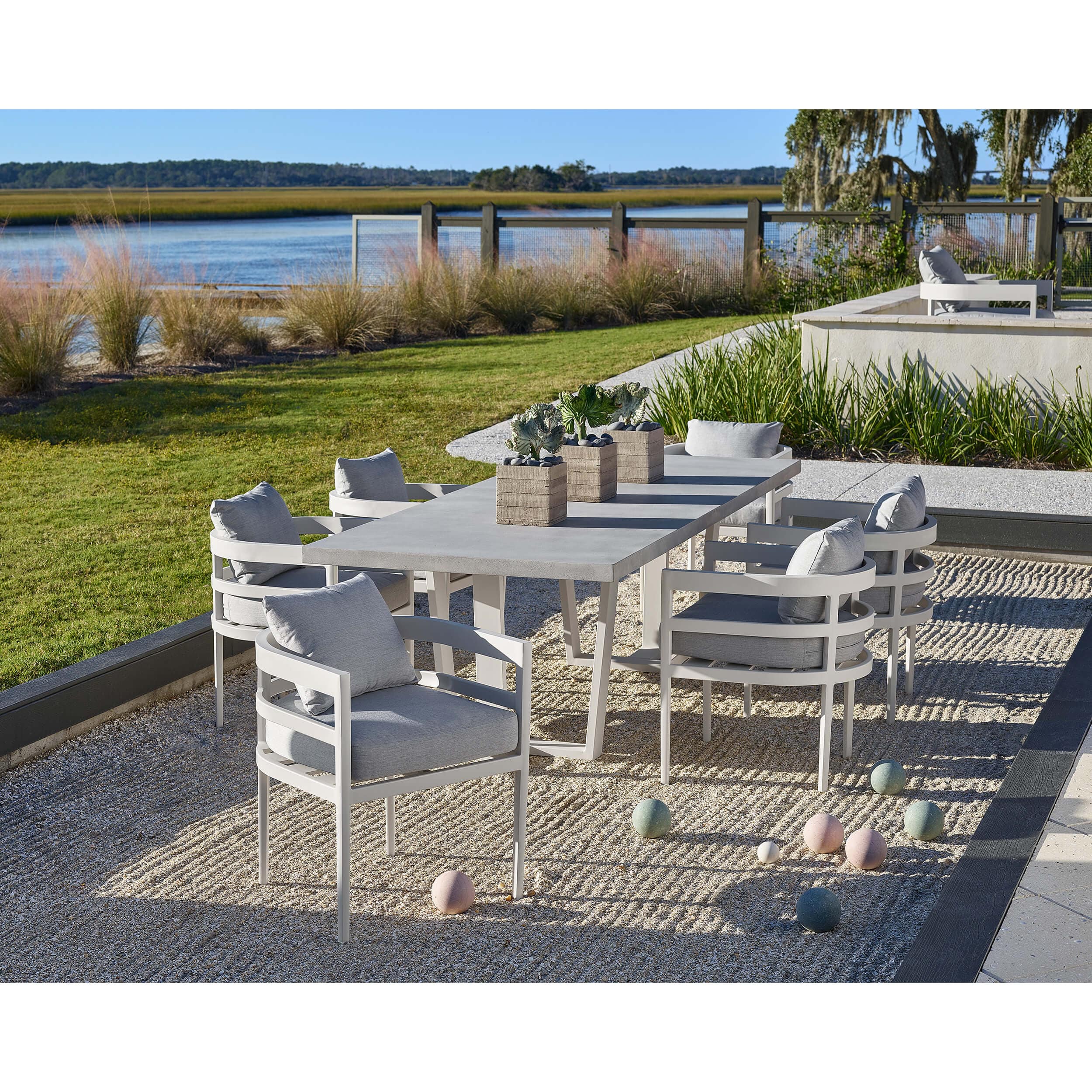 South Beach Outdoor Dining Chair - Image 4