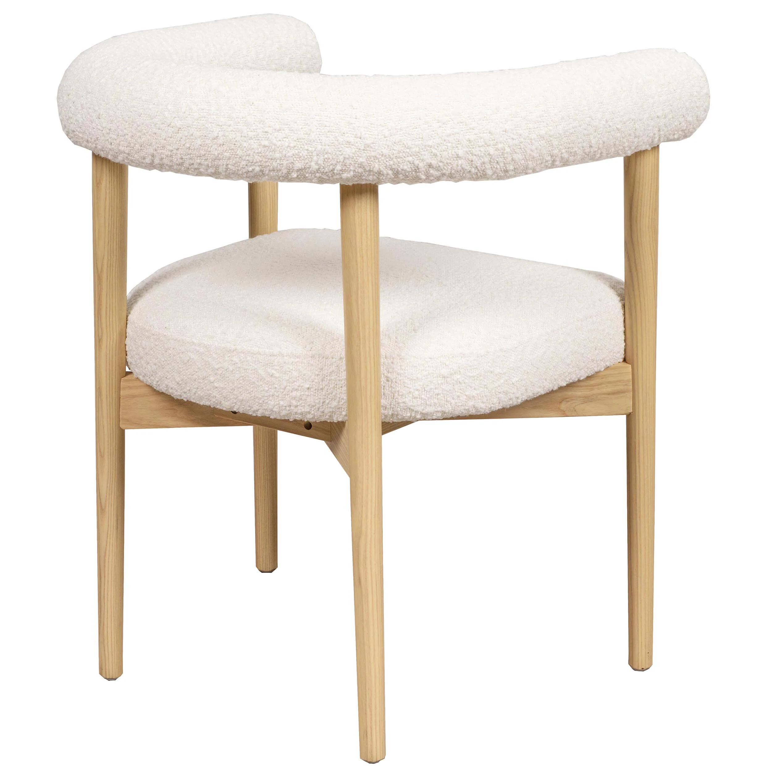Spara Dining Chair, Cream - Image 3