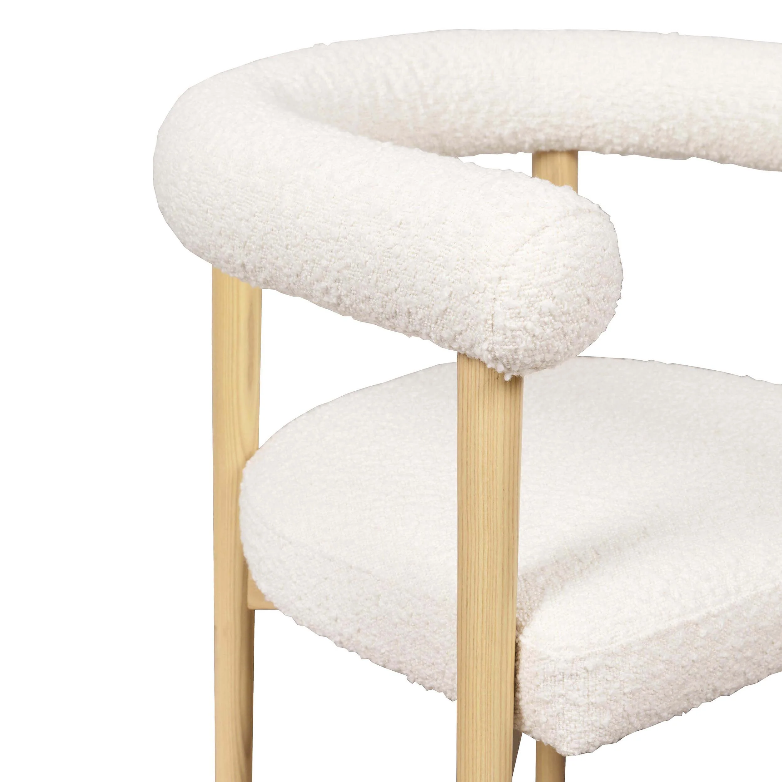 Spara Dining Chair, Cream - Image 4