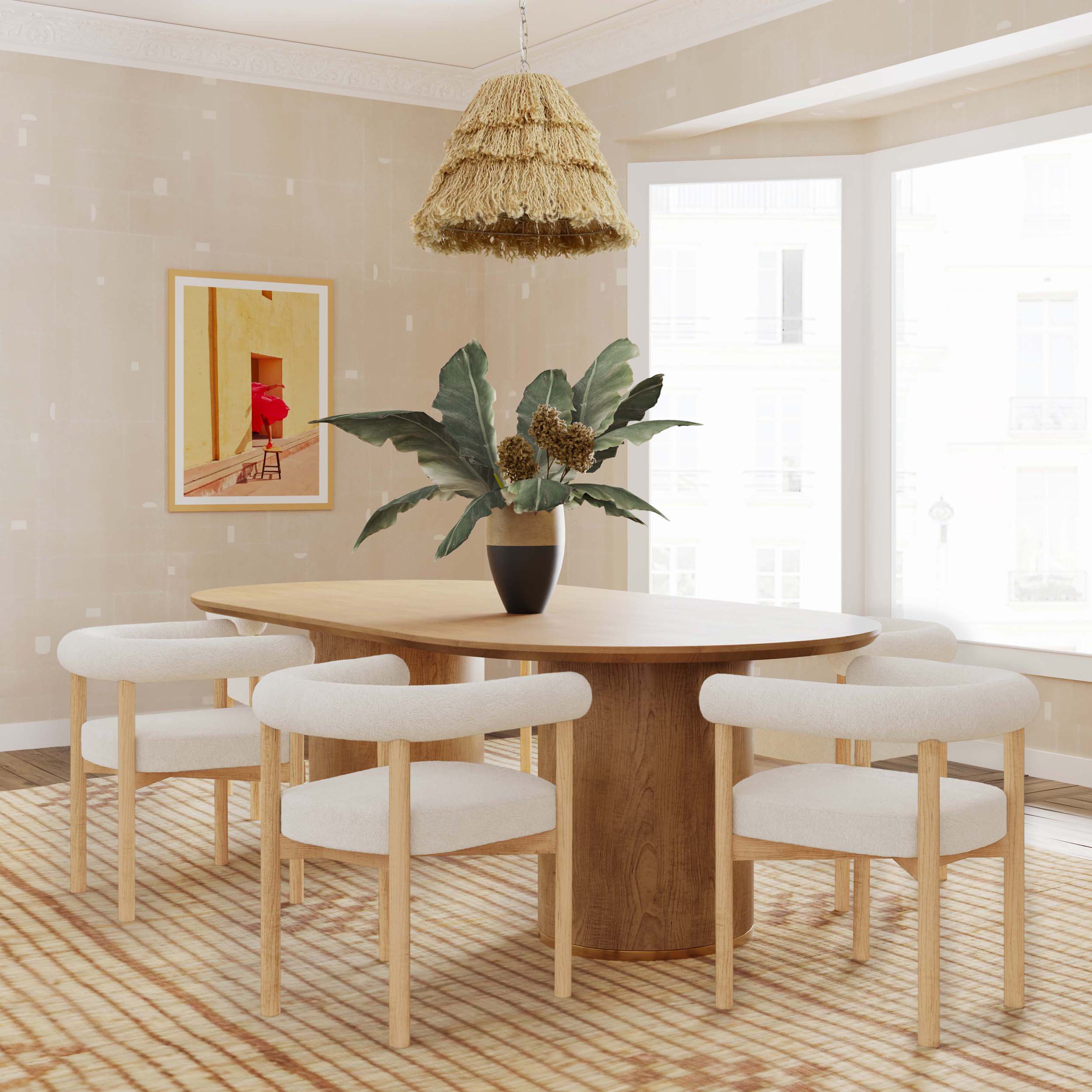 Spara Dining Chair, Cream - Image 5