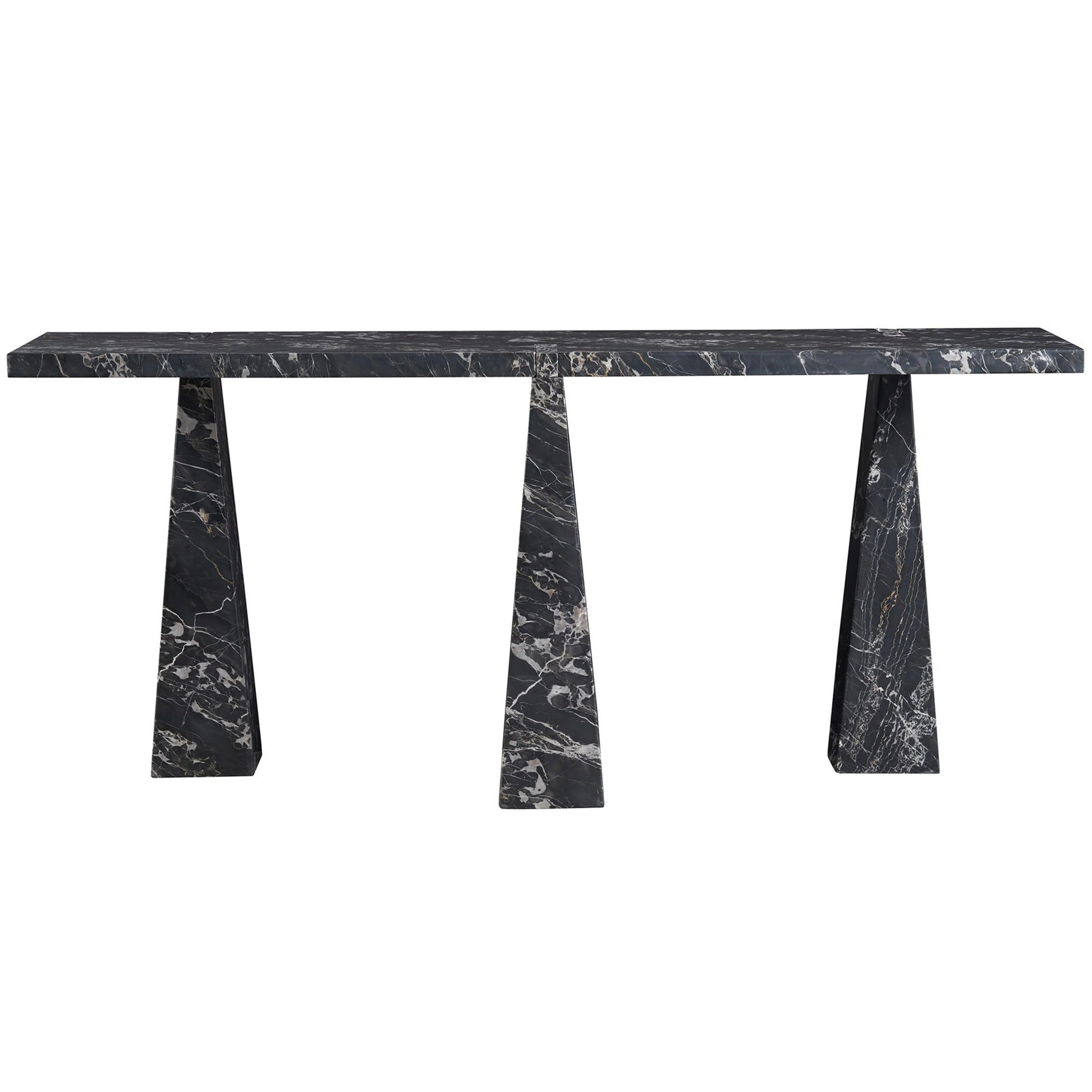 Spectrum Sofa Table, Golden Portoro Marble - Image 2
