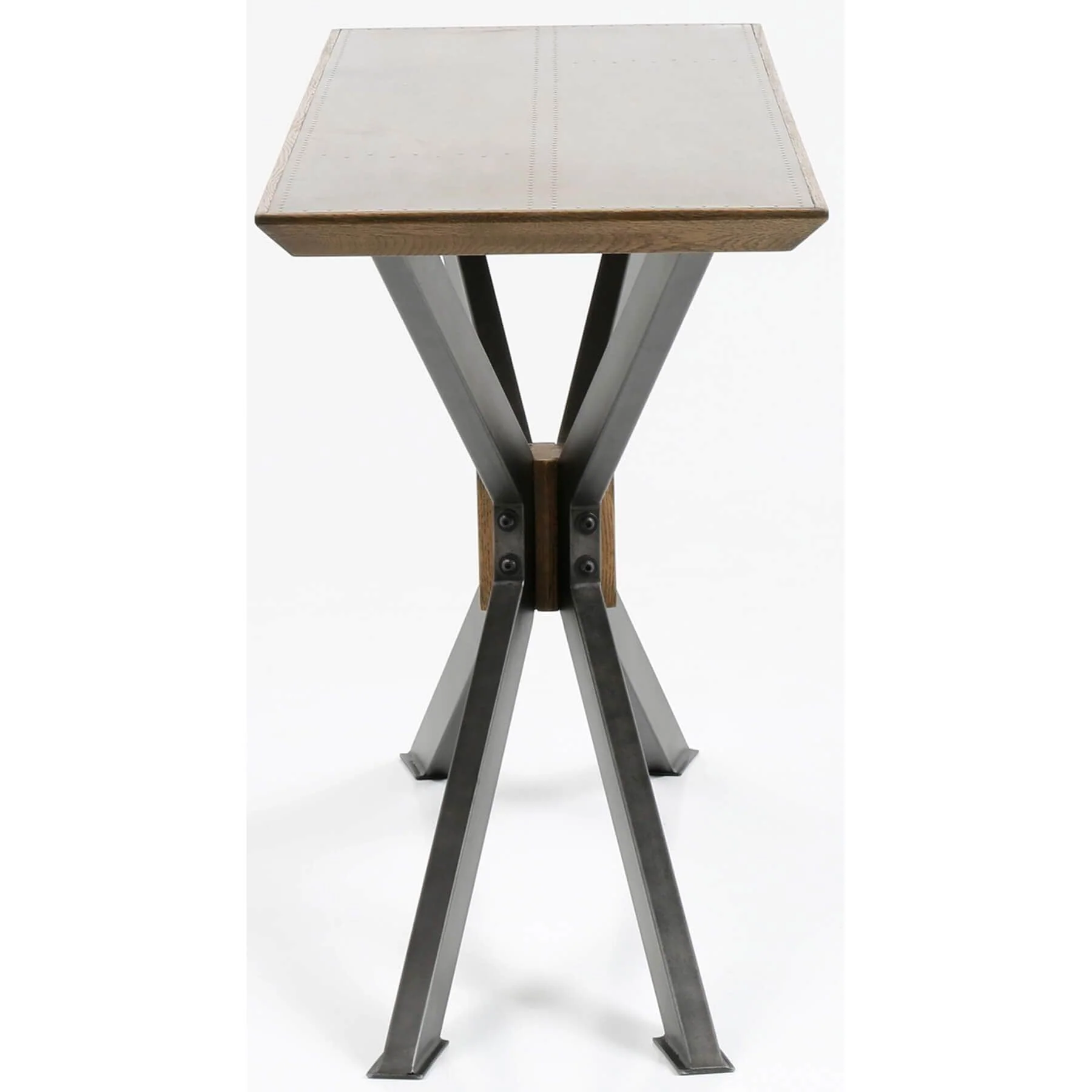 Spider Console Table, Bright Brass Clad by Four Hands - Image 2