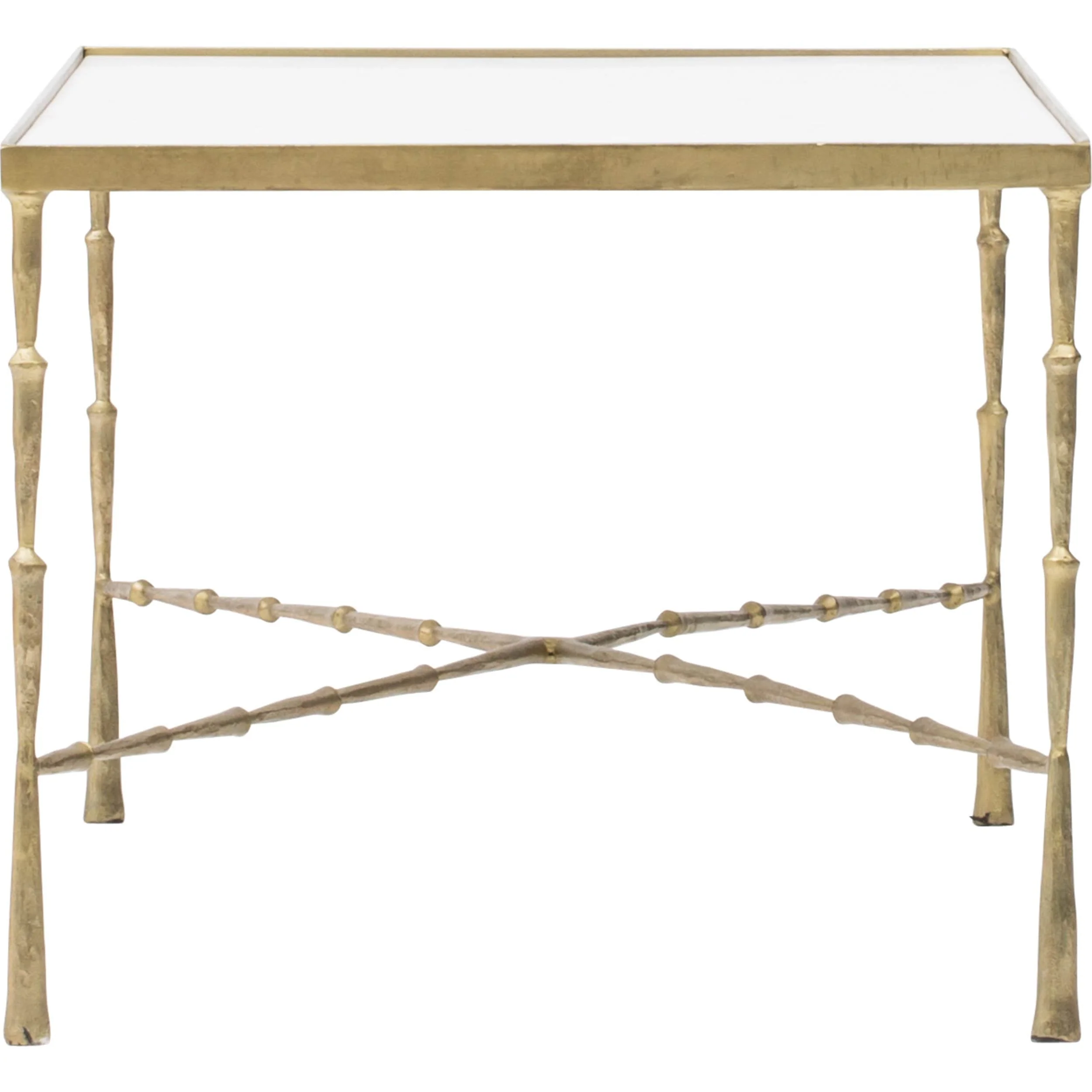 Spike Coffee Table, Brass - Image 3