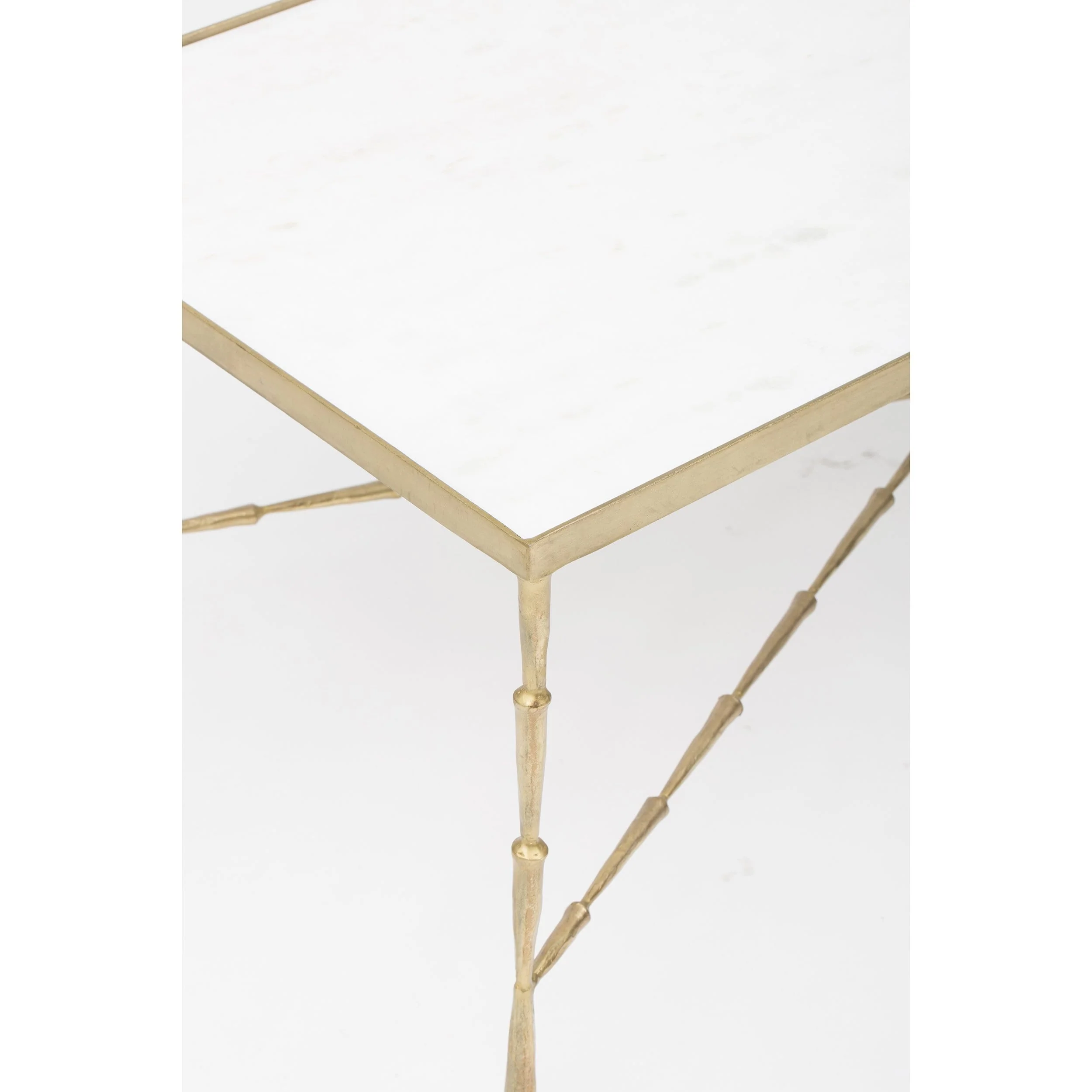 Spike Coffee Table, Brass - Image 4