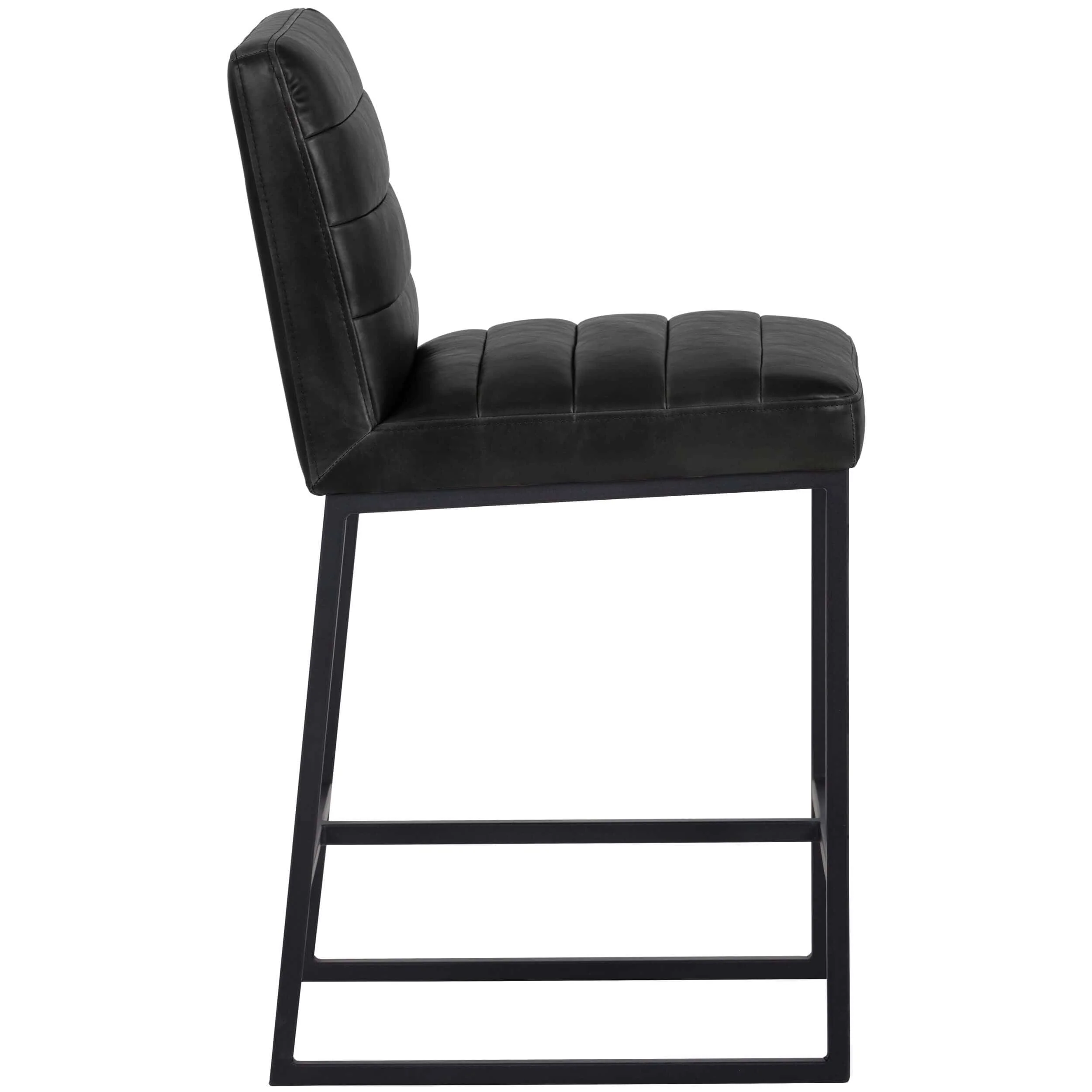 Spyros Counter Stool, Coal Black - Image 2