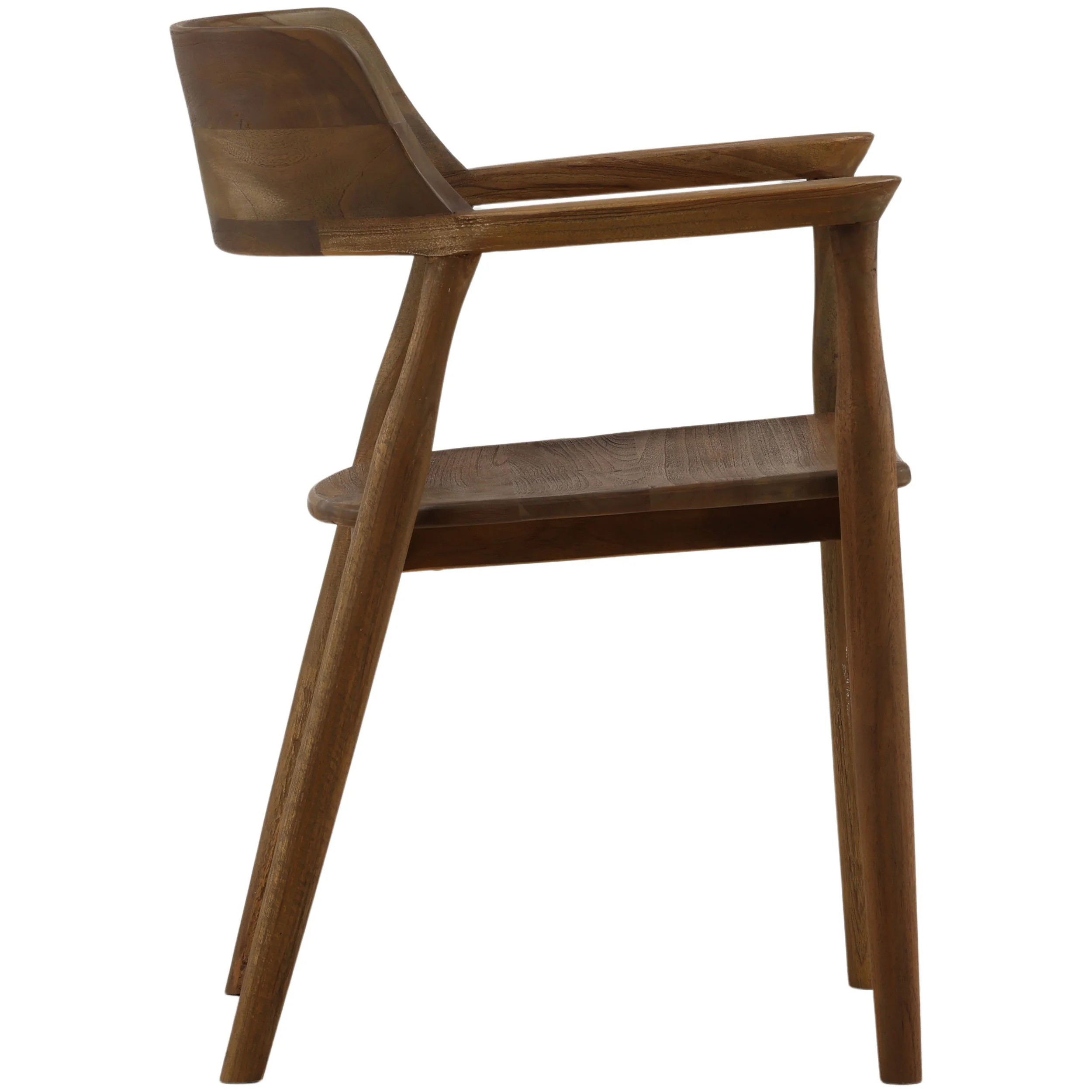 Stafford Dining Chair, Brown, Set of 2 - Image 3