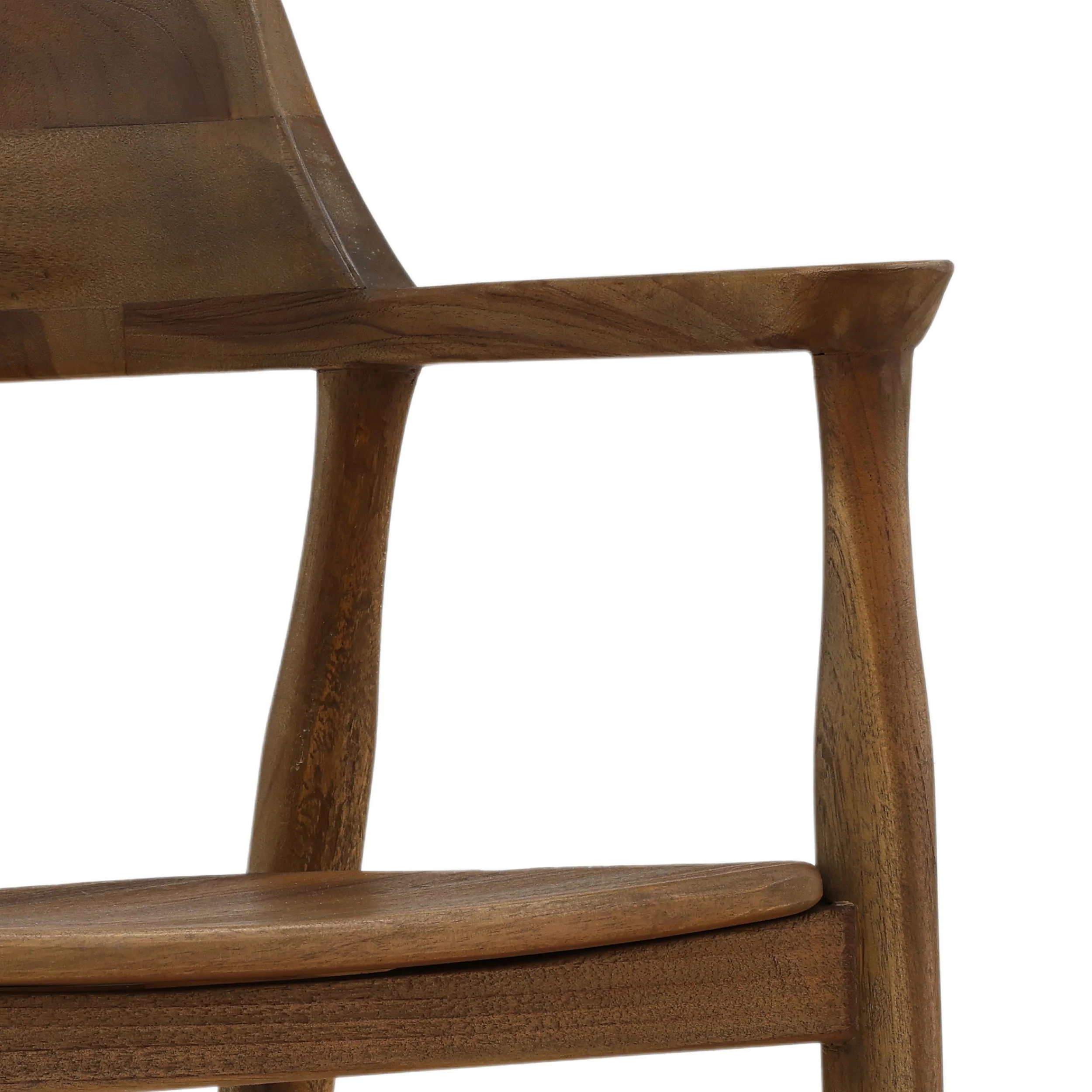 Stafford Dining Chair, Brown, Set of 2 - Image 5