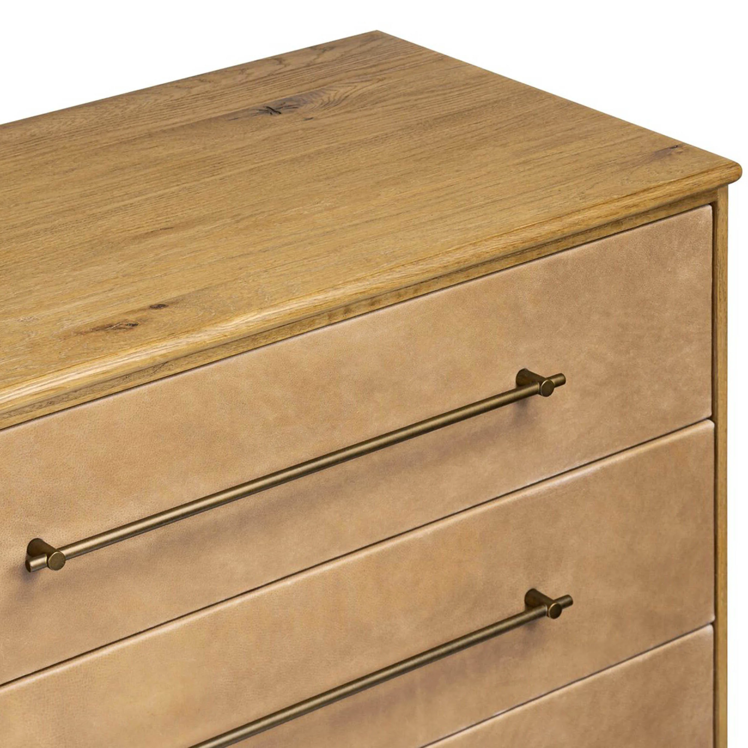 Stella 6 Drawer Dresser, Palermo Drift by Four Hands - Image 5