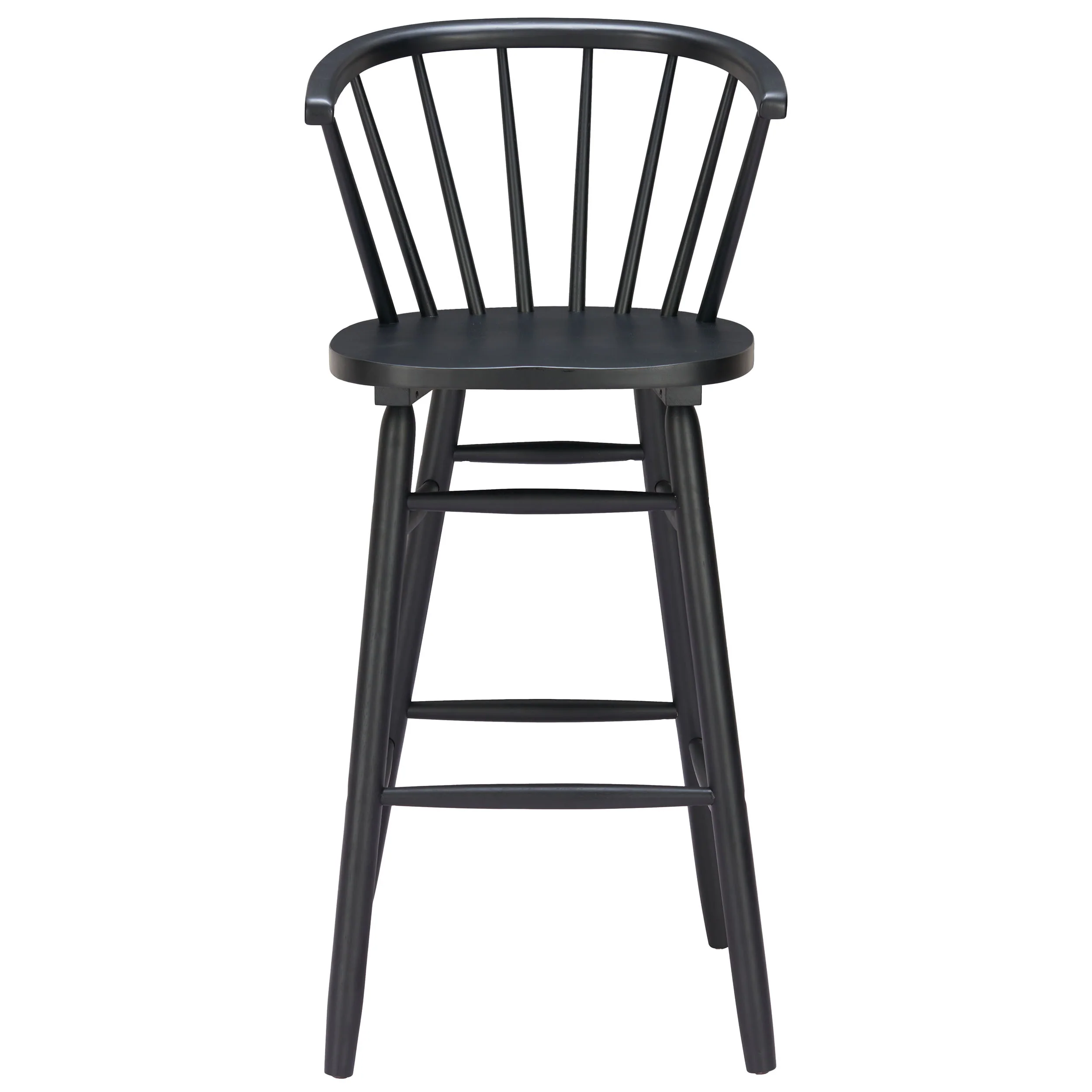 Stenger Bar & Counter Stool, Black, Set of 2 - Image 2